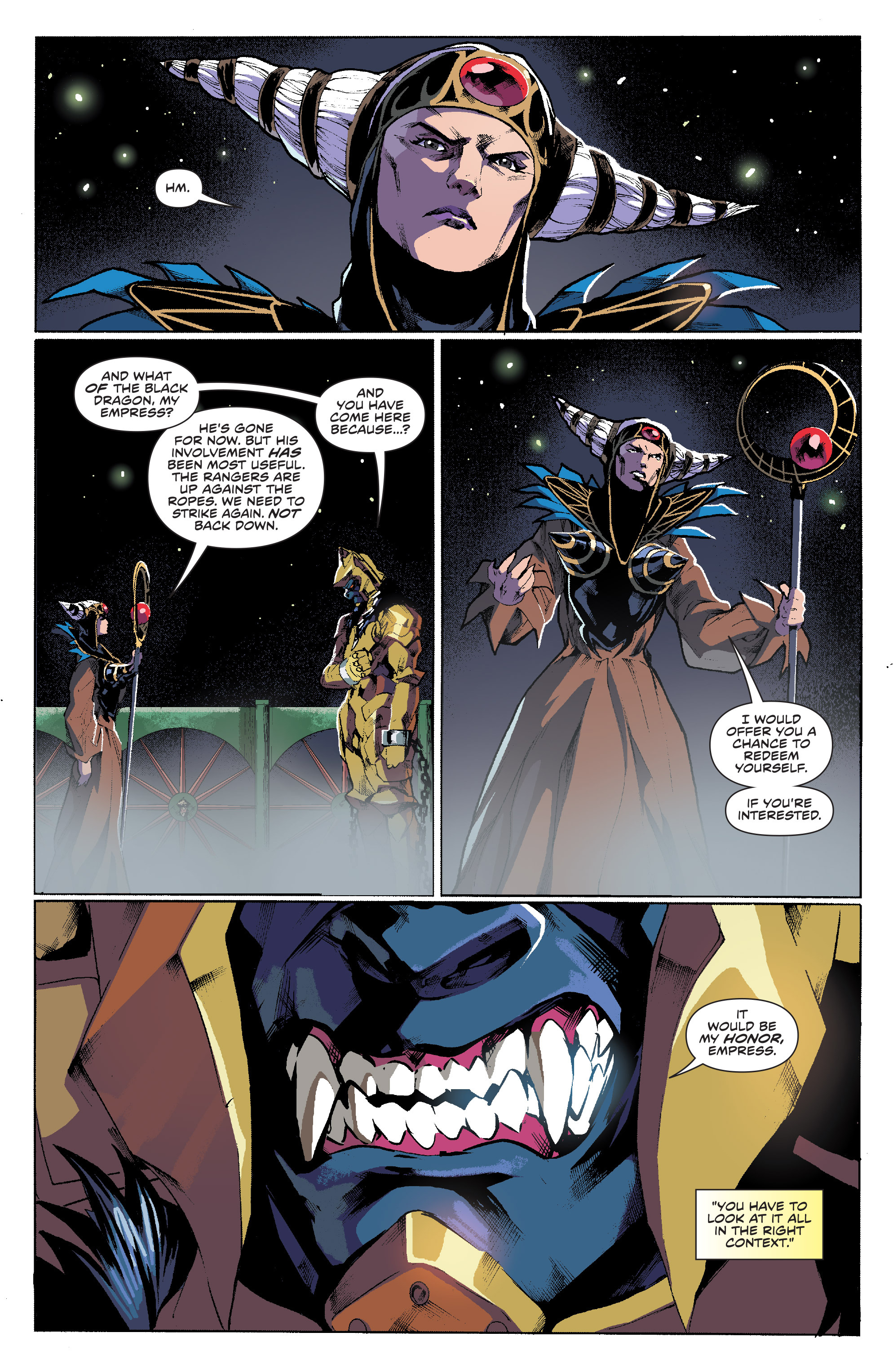Read online Mighty Morphin Power Rangers comic -  Issue #11 - 13