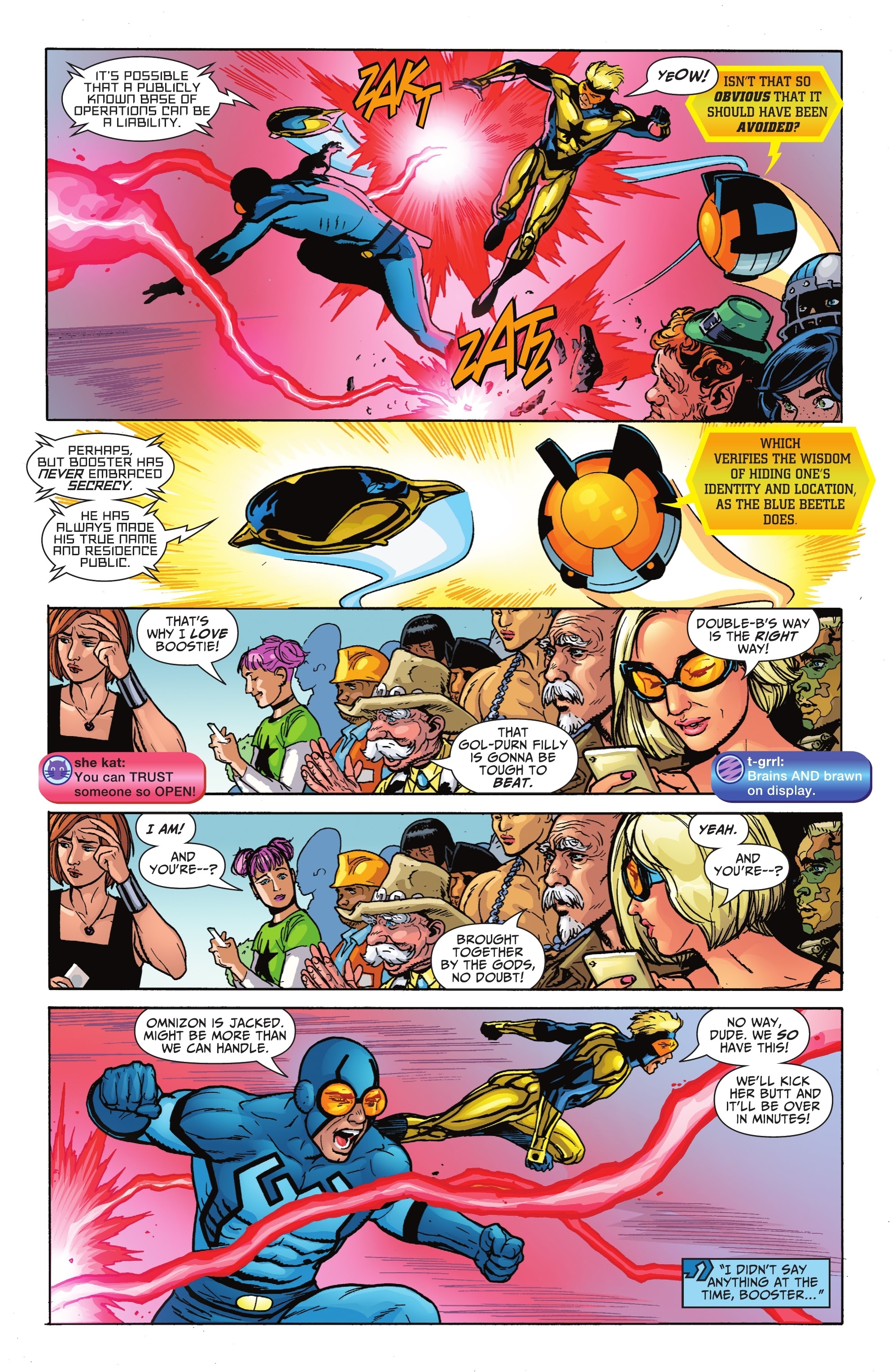 Read online Blue & Gold comic -  Issue #5 - 13
