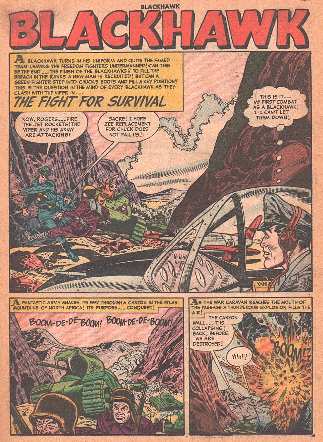 Read online Blackhawk (1957) comic -  Issue #89 - 18