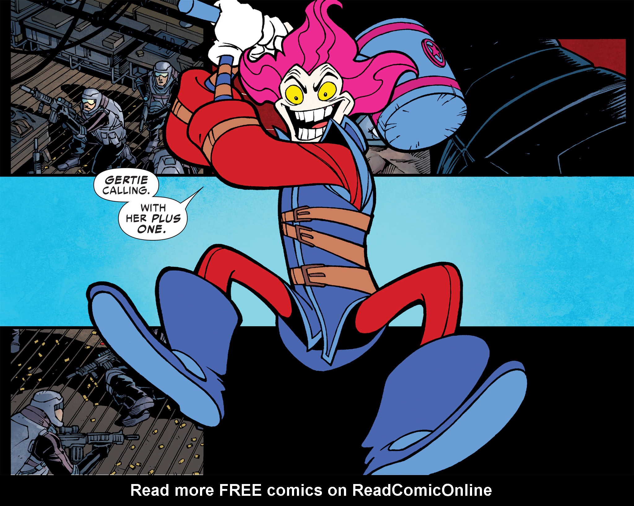 Read online Slapstick Infinite Comic comic -  Issue #1 - 49
