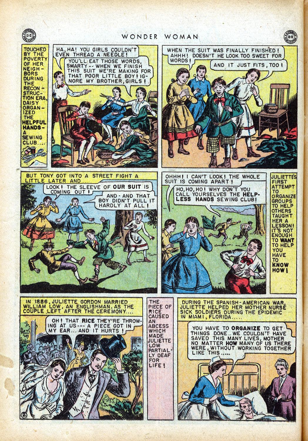 Read online Wonder Woman (1942) comic -  Issue #10 - 19