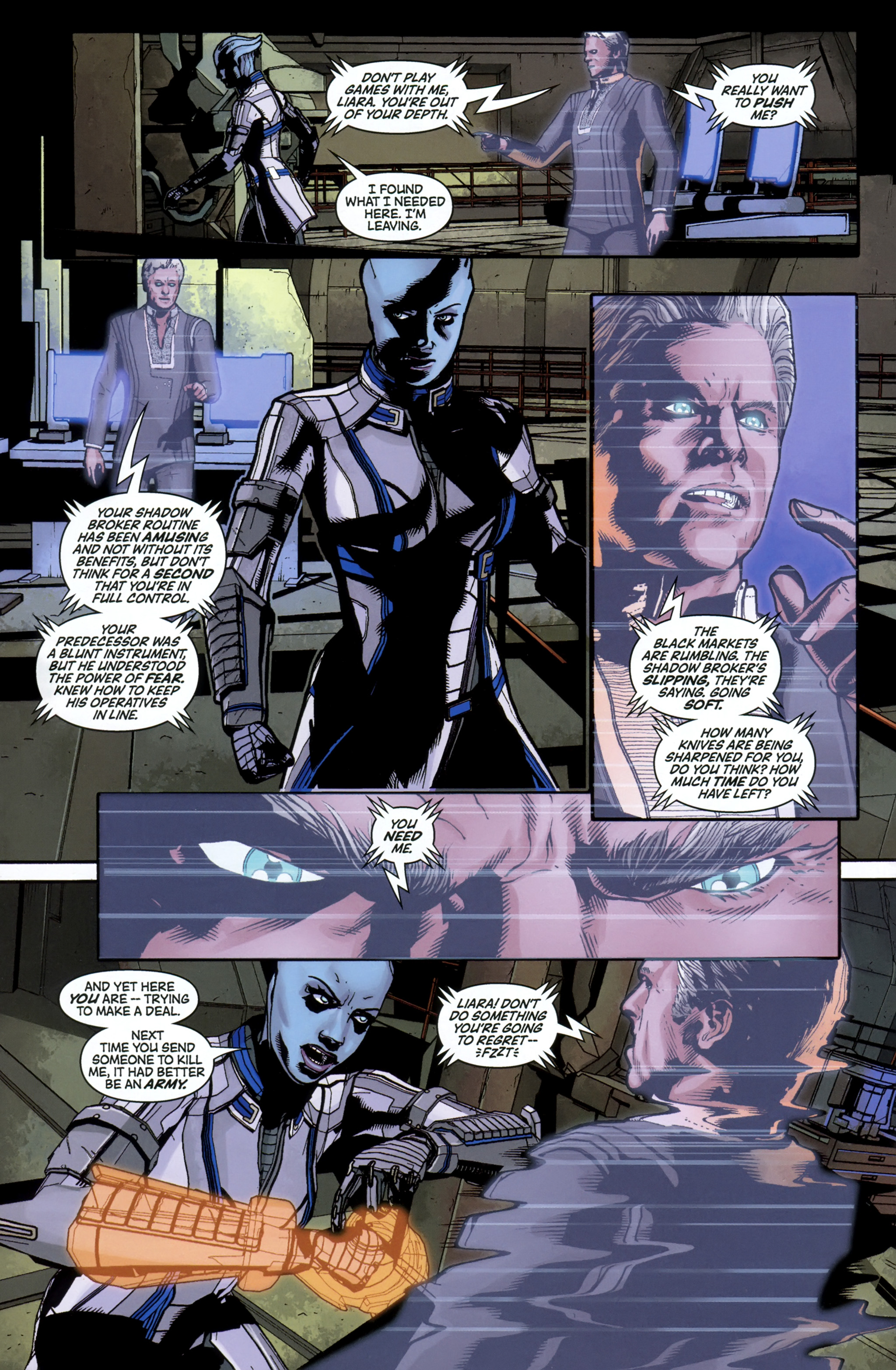 Read online Mass Effect: Homeworlds comic -  Issue #4 - 23