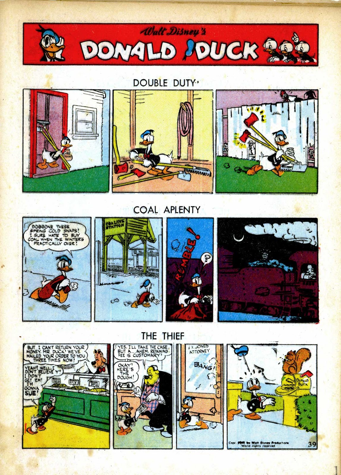 Walt Disney's Comics and Stories issue 32 - Page 41