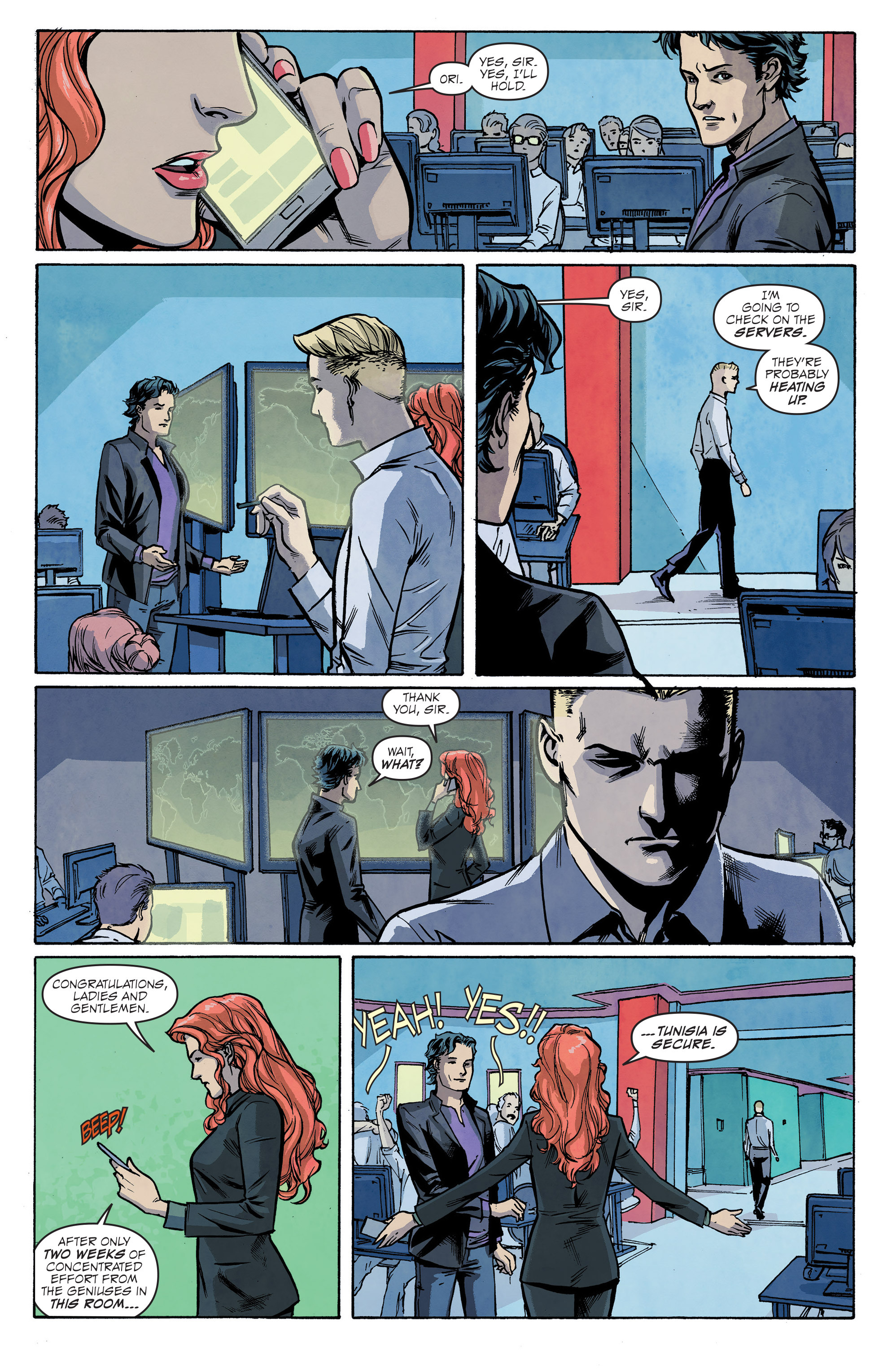 Read online Hacktivist comic -  Issue #2 - 18