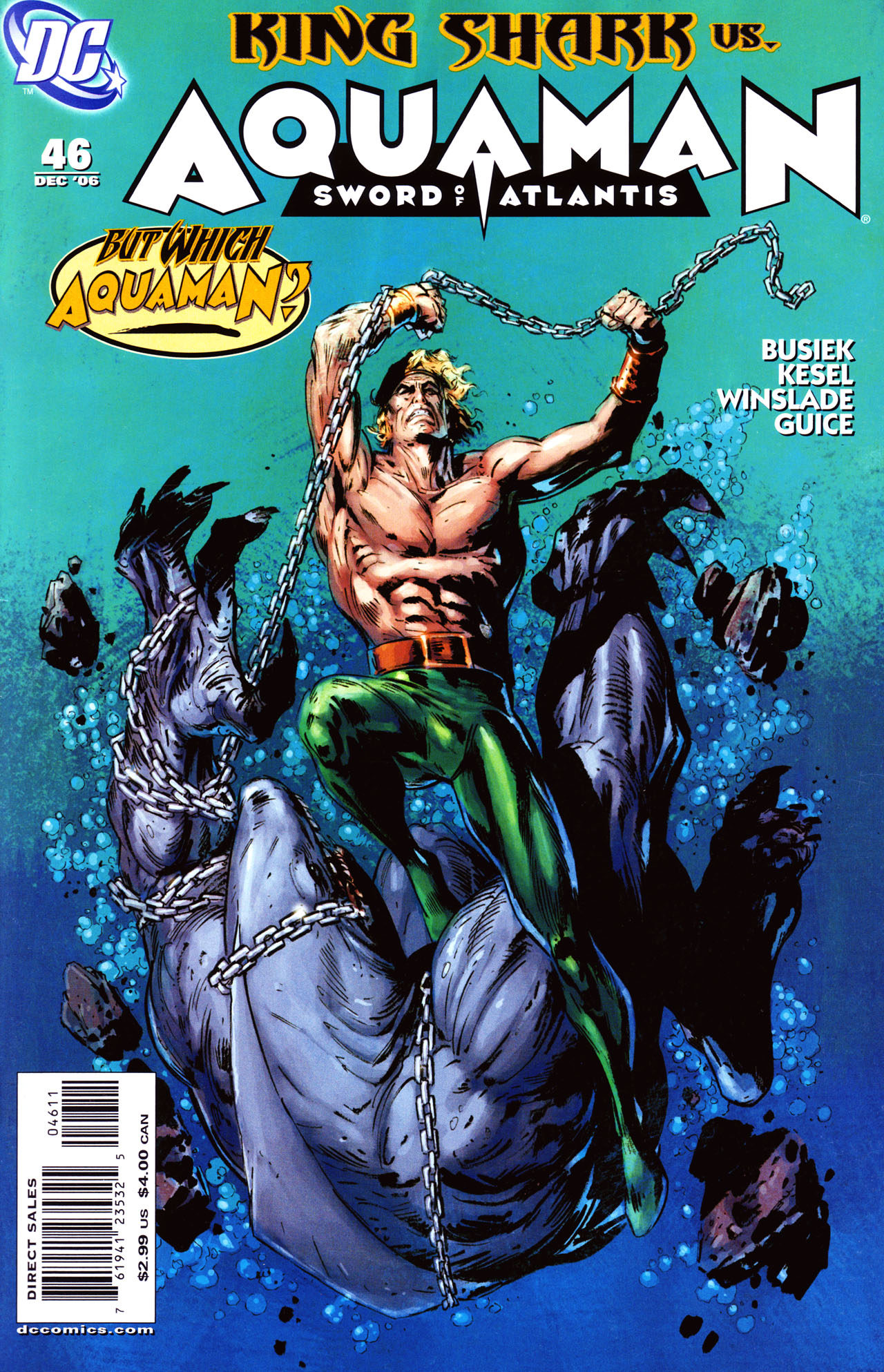 Read online Aquaman: Sword of Atlantis comic -  Issue #46 - 1