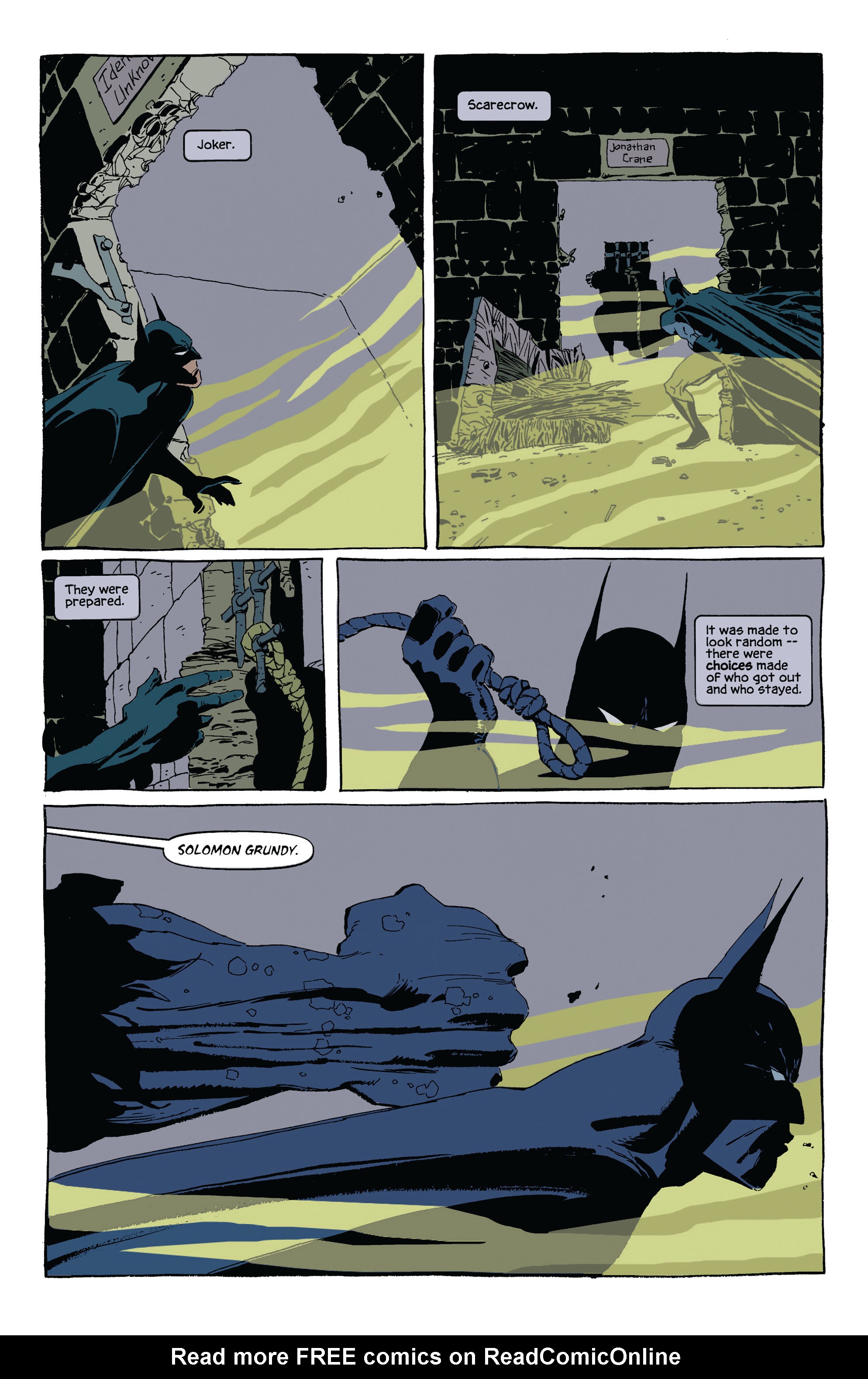 Read online Batman: Dark Victory (1999) comic -  Issue #1 - 36