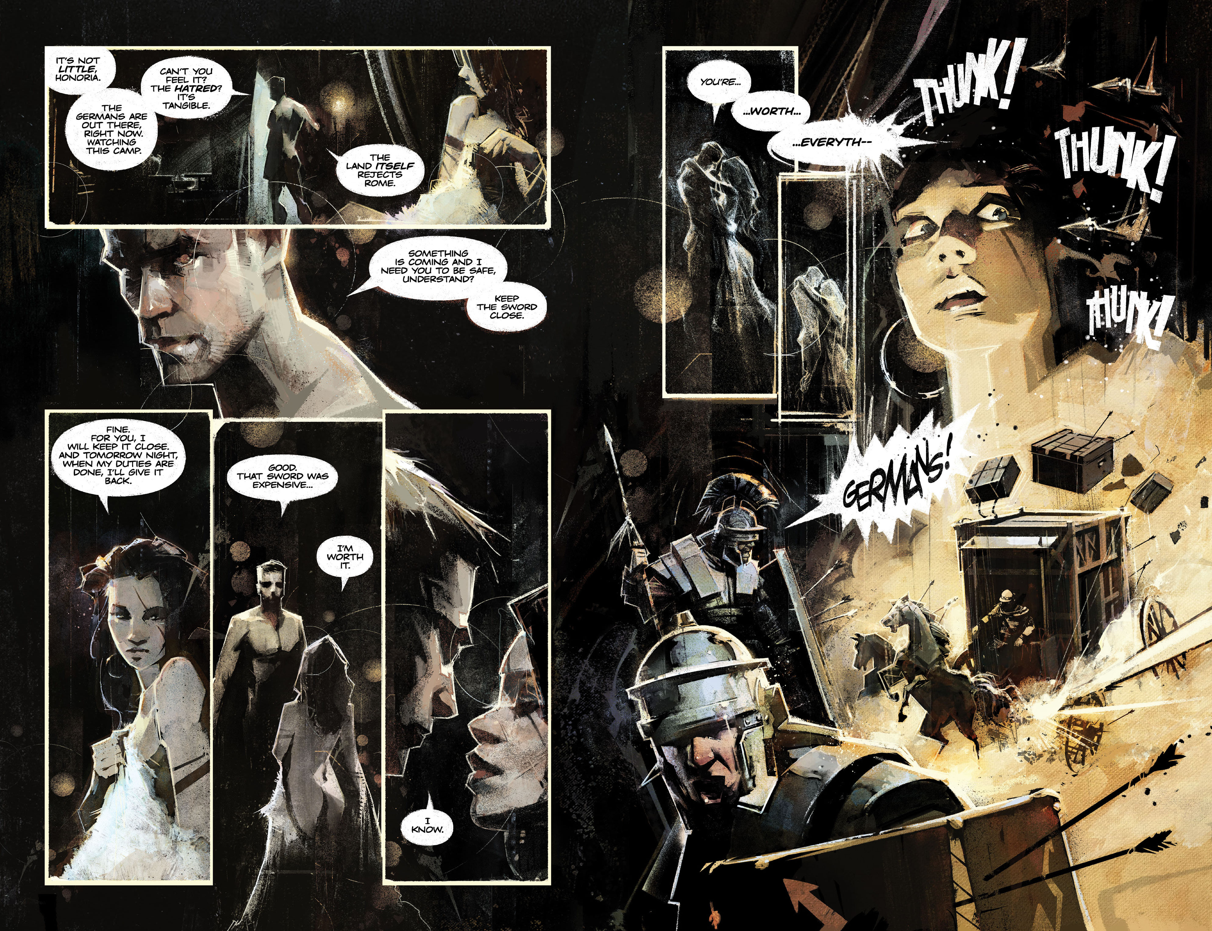 Read online Dead Romans comic -  Issue #1 - 7