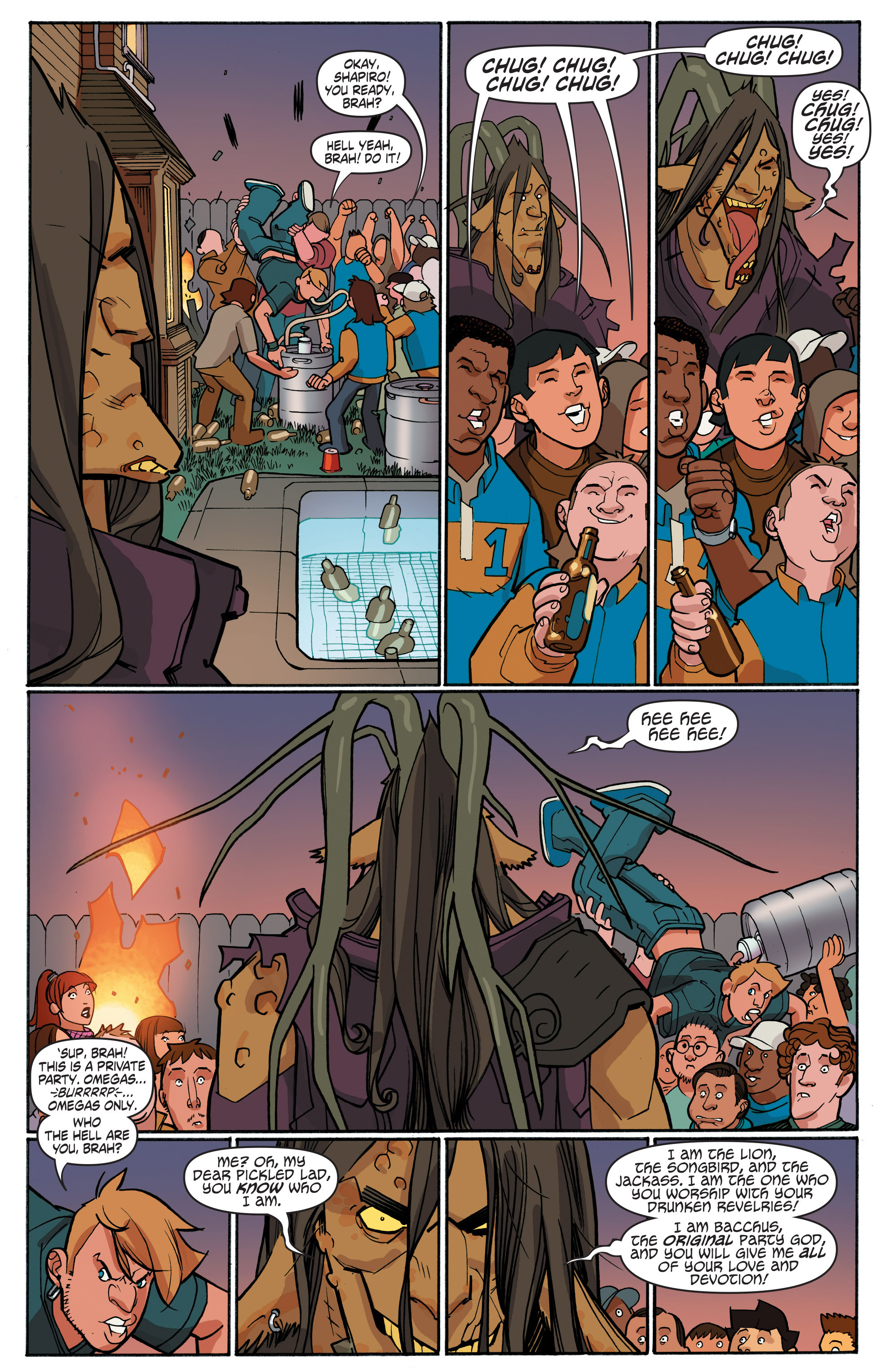 Read online A&A: The Adventures of Archer & Armstrong comic -  Issue #3 - 17