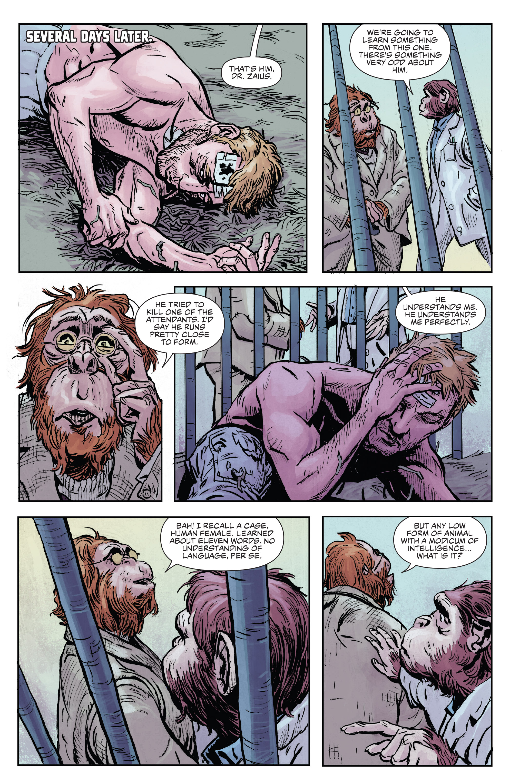 Read online Planet of the Apes Visionaries comic -  Issue # TPB - 50