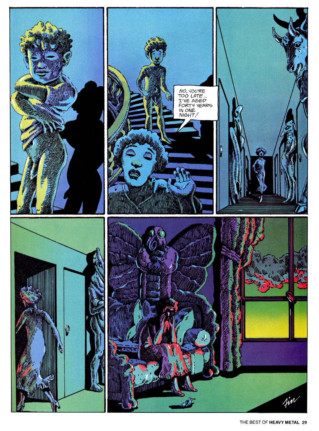 Read online The Best of Heavy Metal comic Issue TPB 1