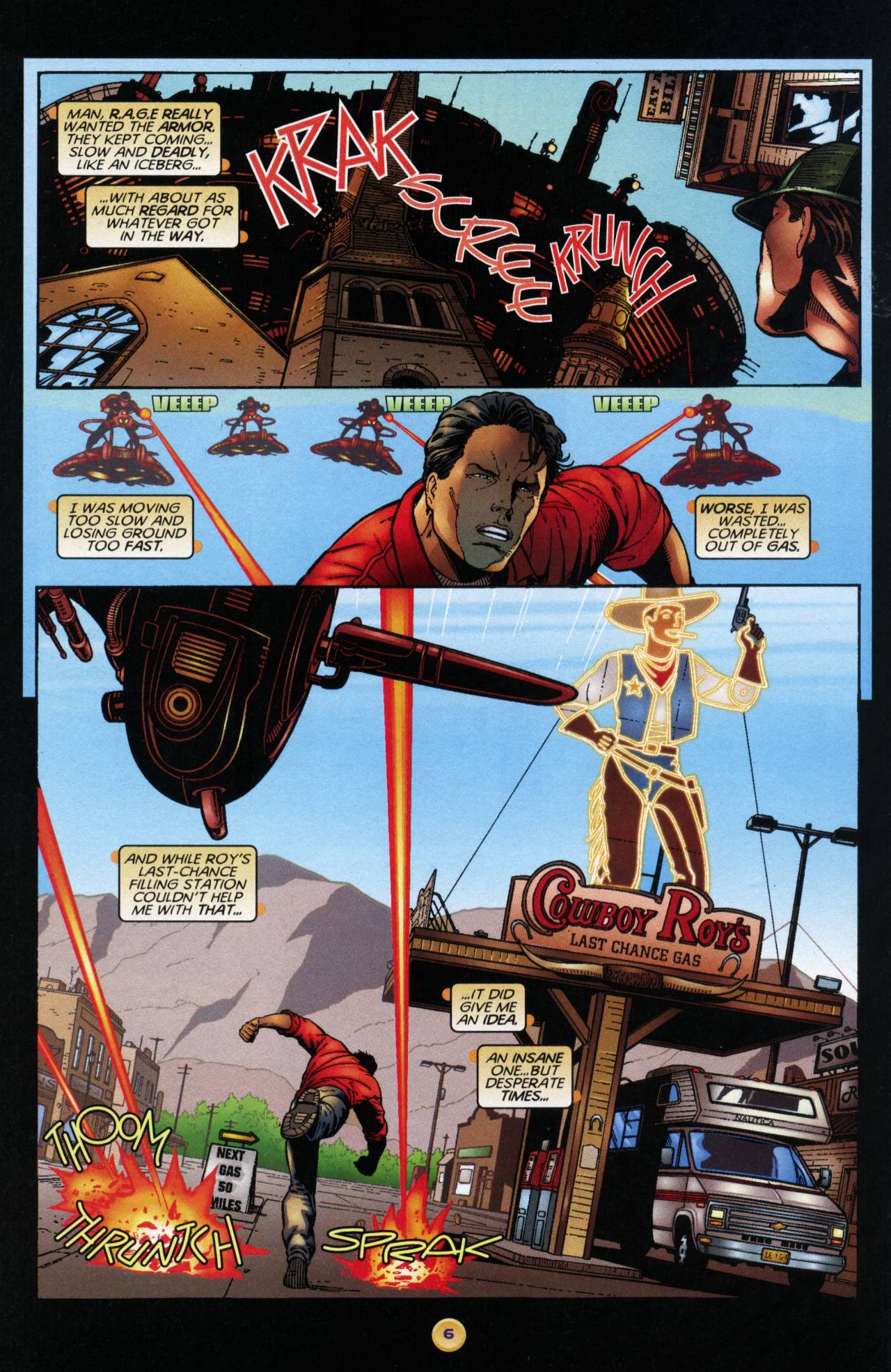 Read online X-O Manowar (1996) comic -  Issue #2 - 6
