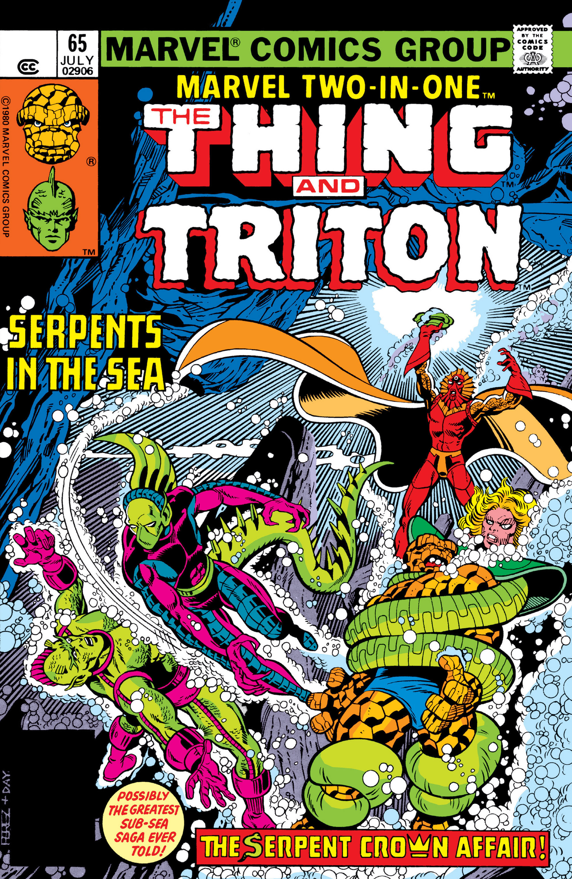 Read online Thing: The Serpent Crown Affair comic -  Issue # TPB - 24
