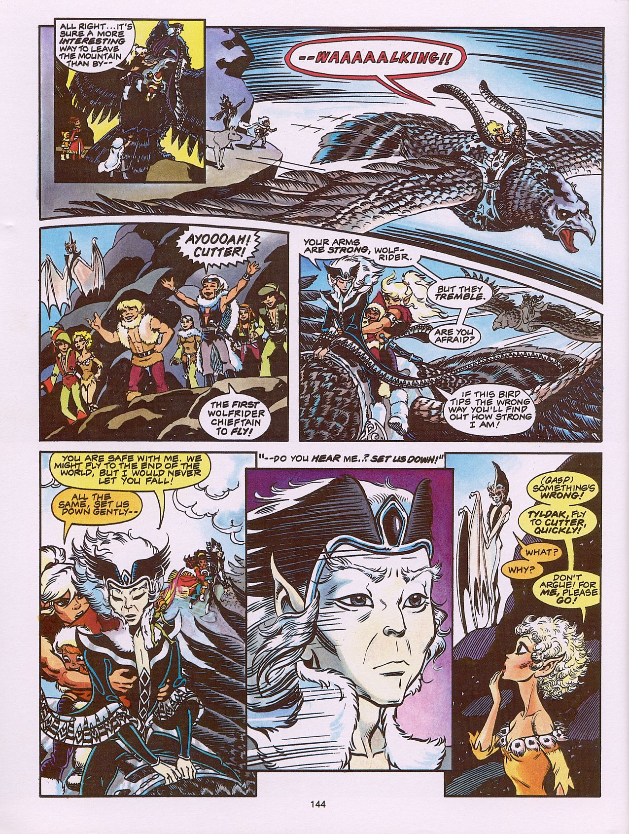 Read online ElfQuest (Starblaze Edition) comic -  Issue # TPB 3 - 143