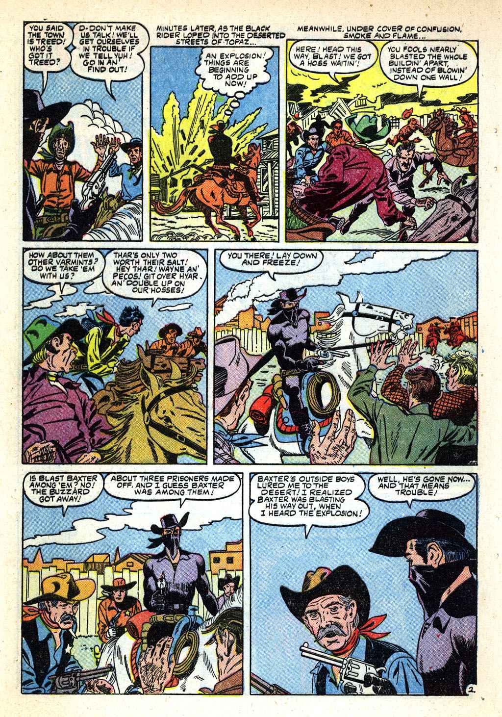 Read online Western Tales of Black Rider comic -  Issue #29 - 28