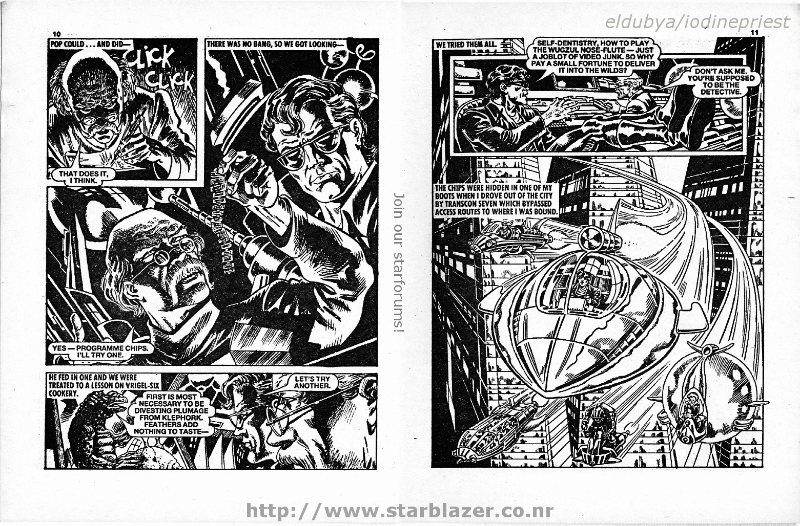 Read online Starblazer comic -  Issue #266 - 7