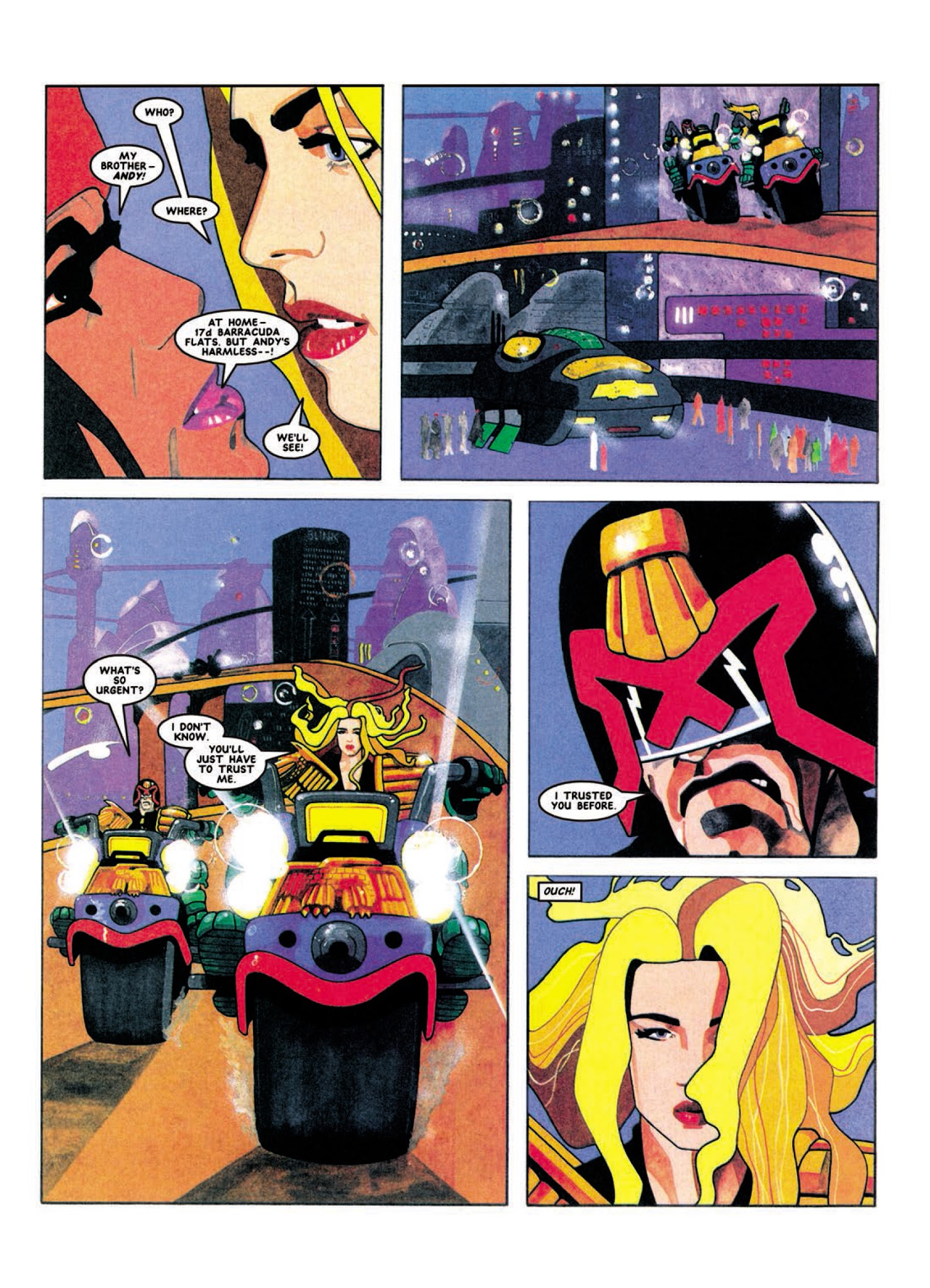 Read online Judge Anderson: The Psi Files comic -  Issue # TPB 3 - 14