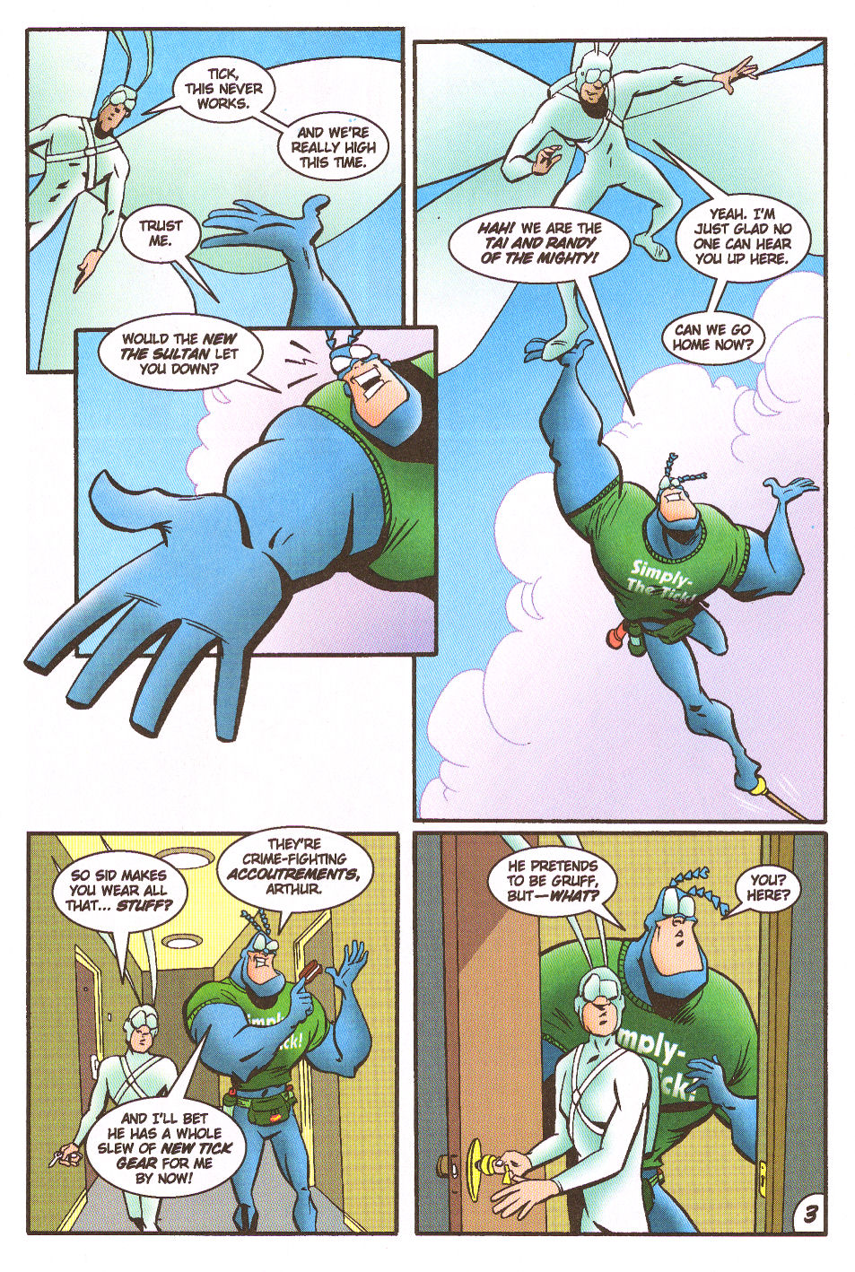 Read online The Tick: Days of Drama comic -  Issue #5 - 5