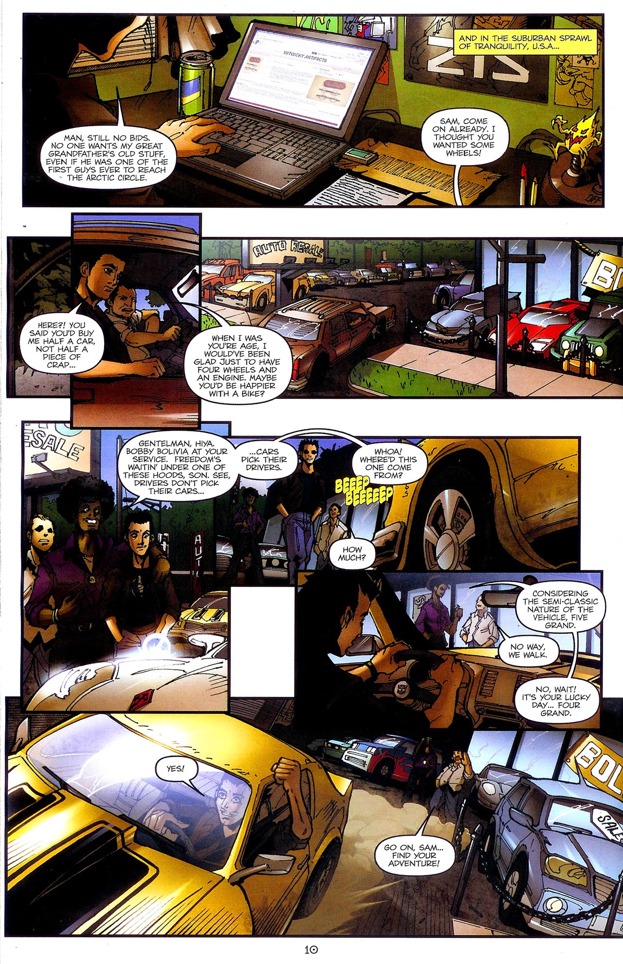 Read online Transformers: The Movie Adaptation comic -  Issue #1 - 12