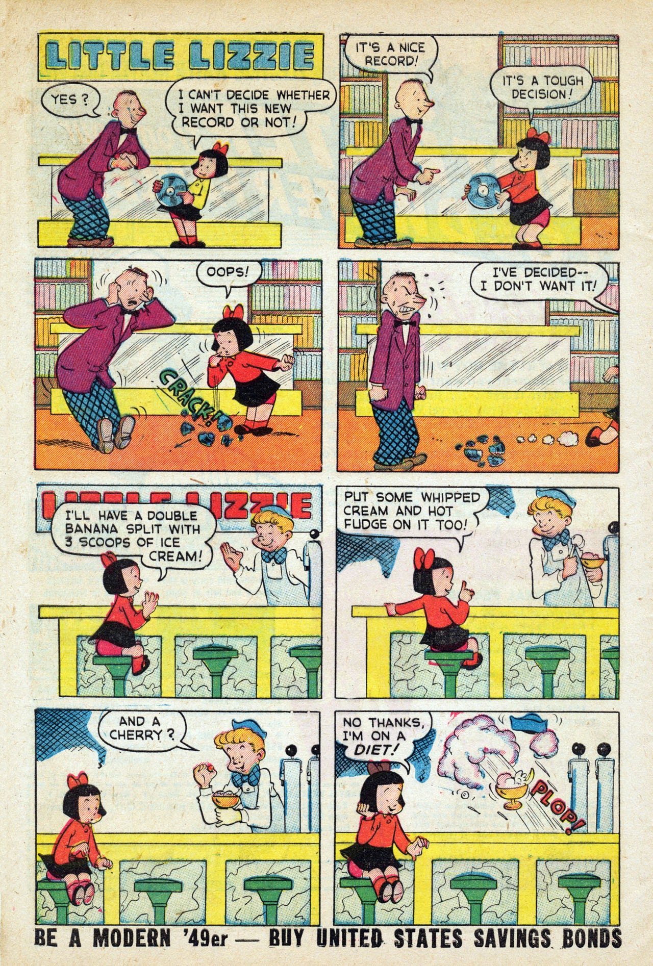 Read online Little Lizzie (1949) comic -  Issue #2 - 8