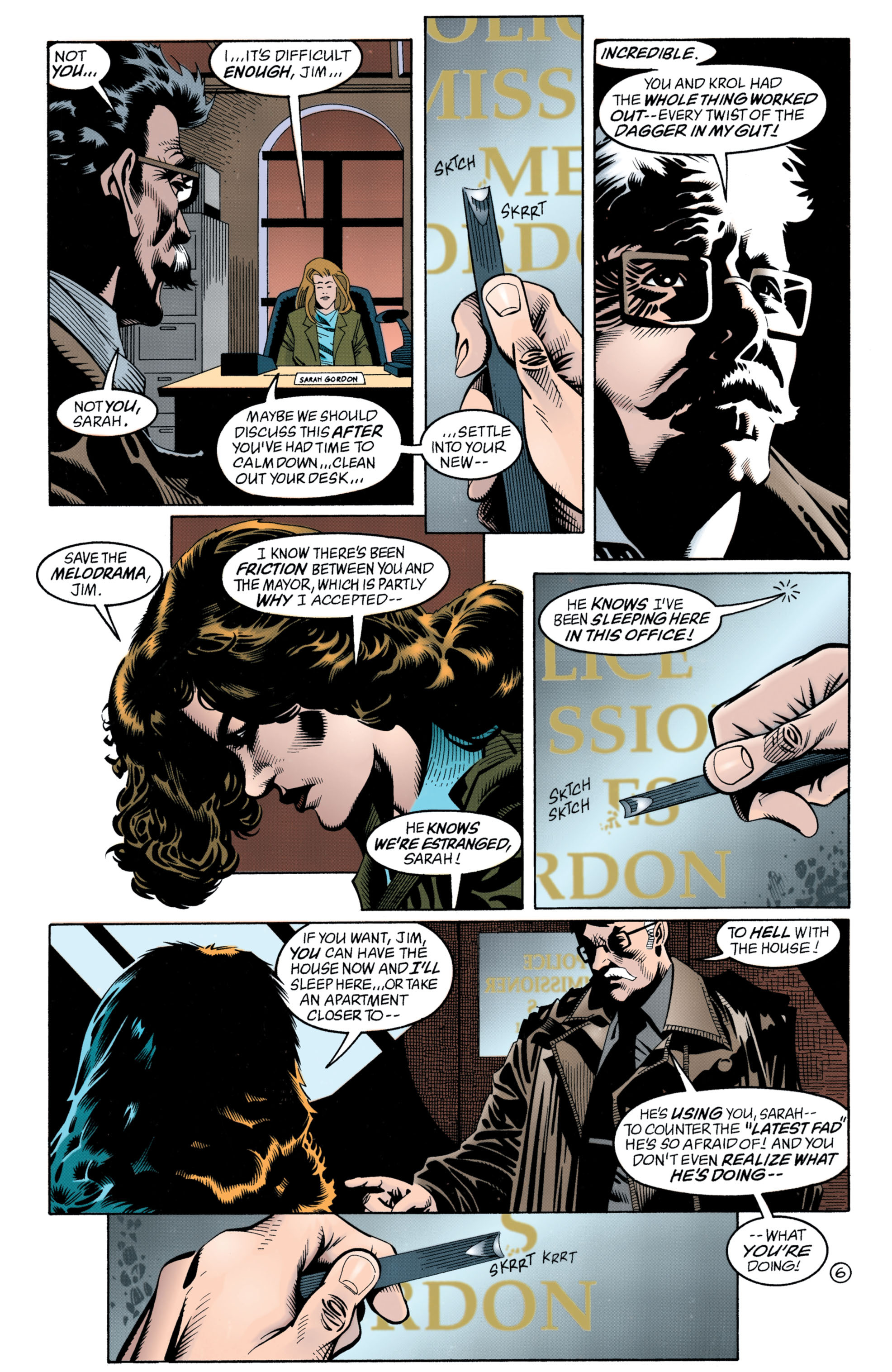 Read online Batman (1940) comic -  Issue #519 - 7
