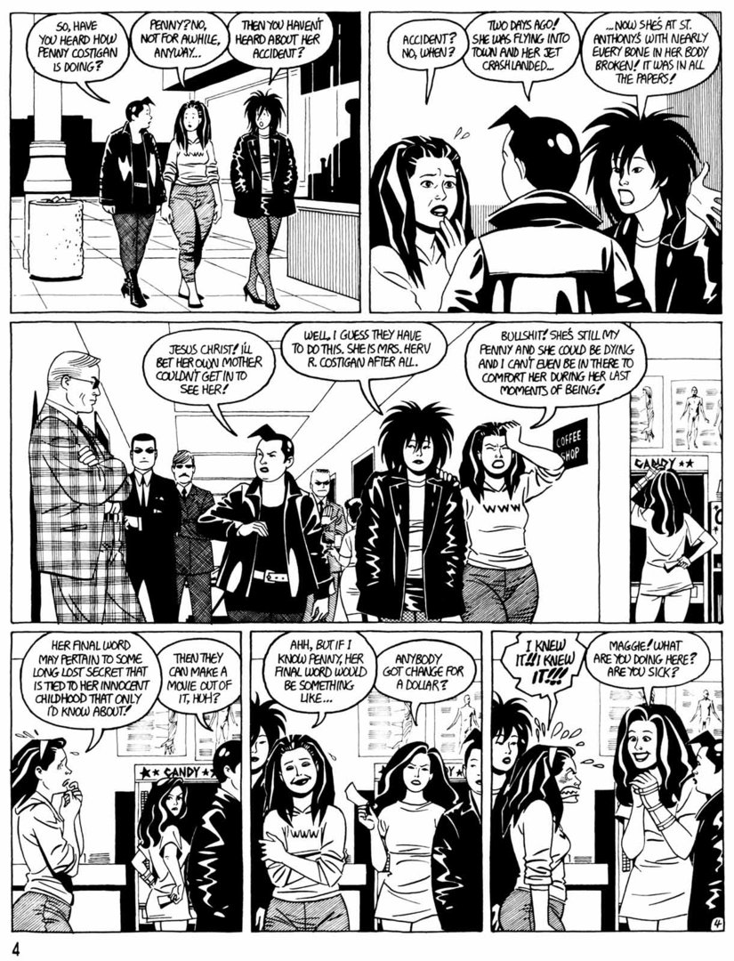 Read online Love and Rockets (1982) comic -  Issue #30 - 7