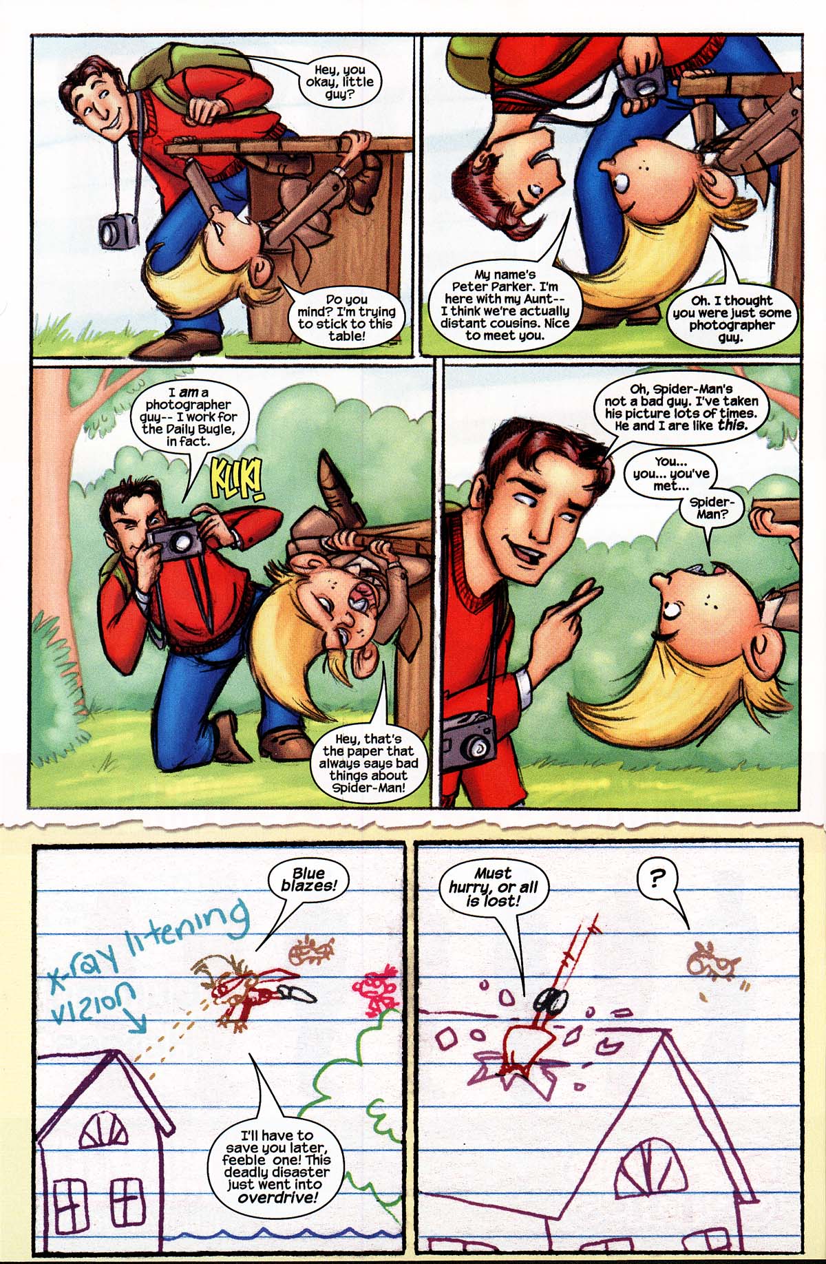 Read online Marvelous Adventures of Gus Beezer comic -  Issue # Spider-Man - 20