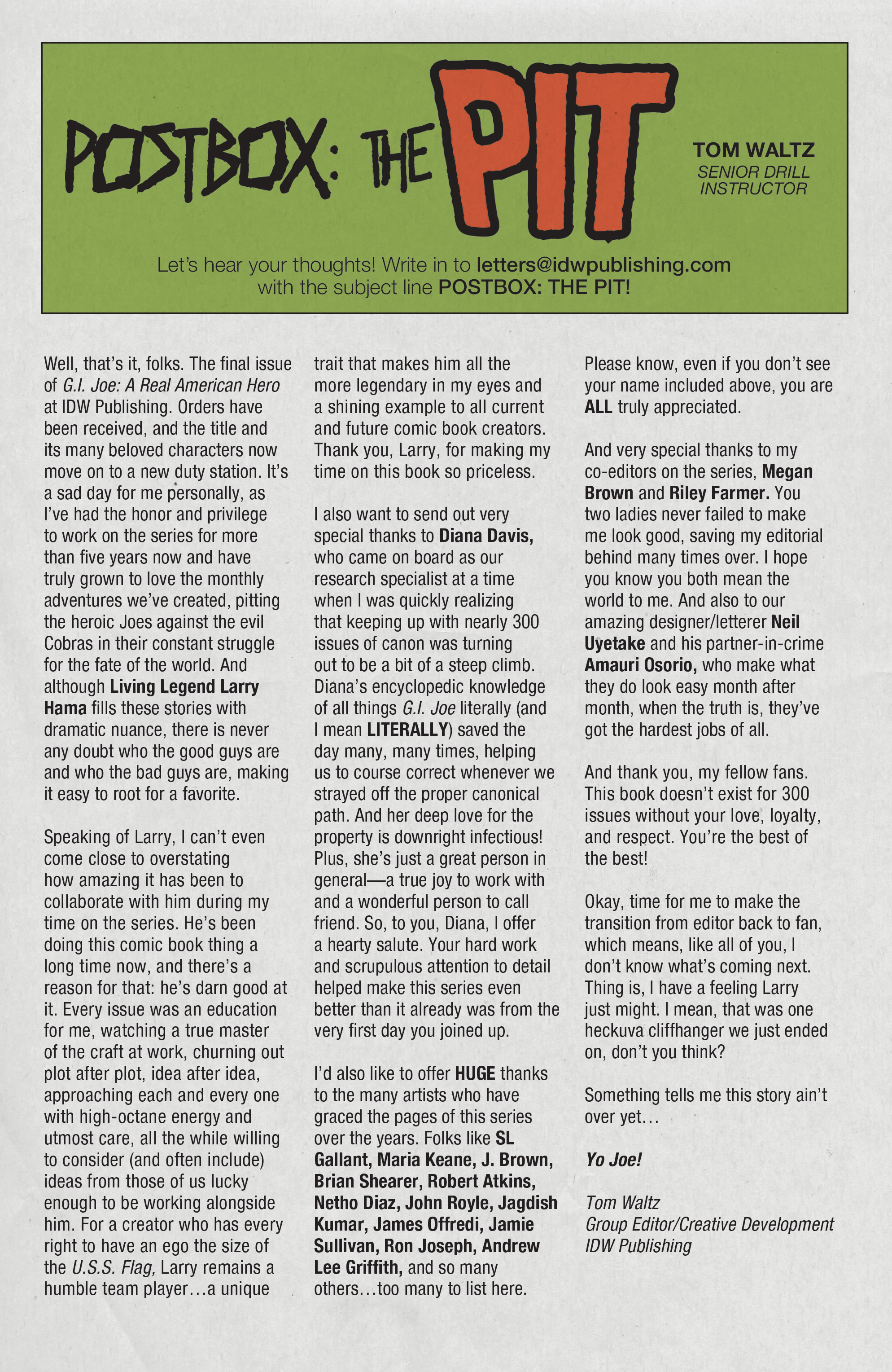 Read online G.I. Joe: A Real American Hero comic -  Issue #300 - 43