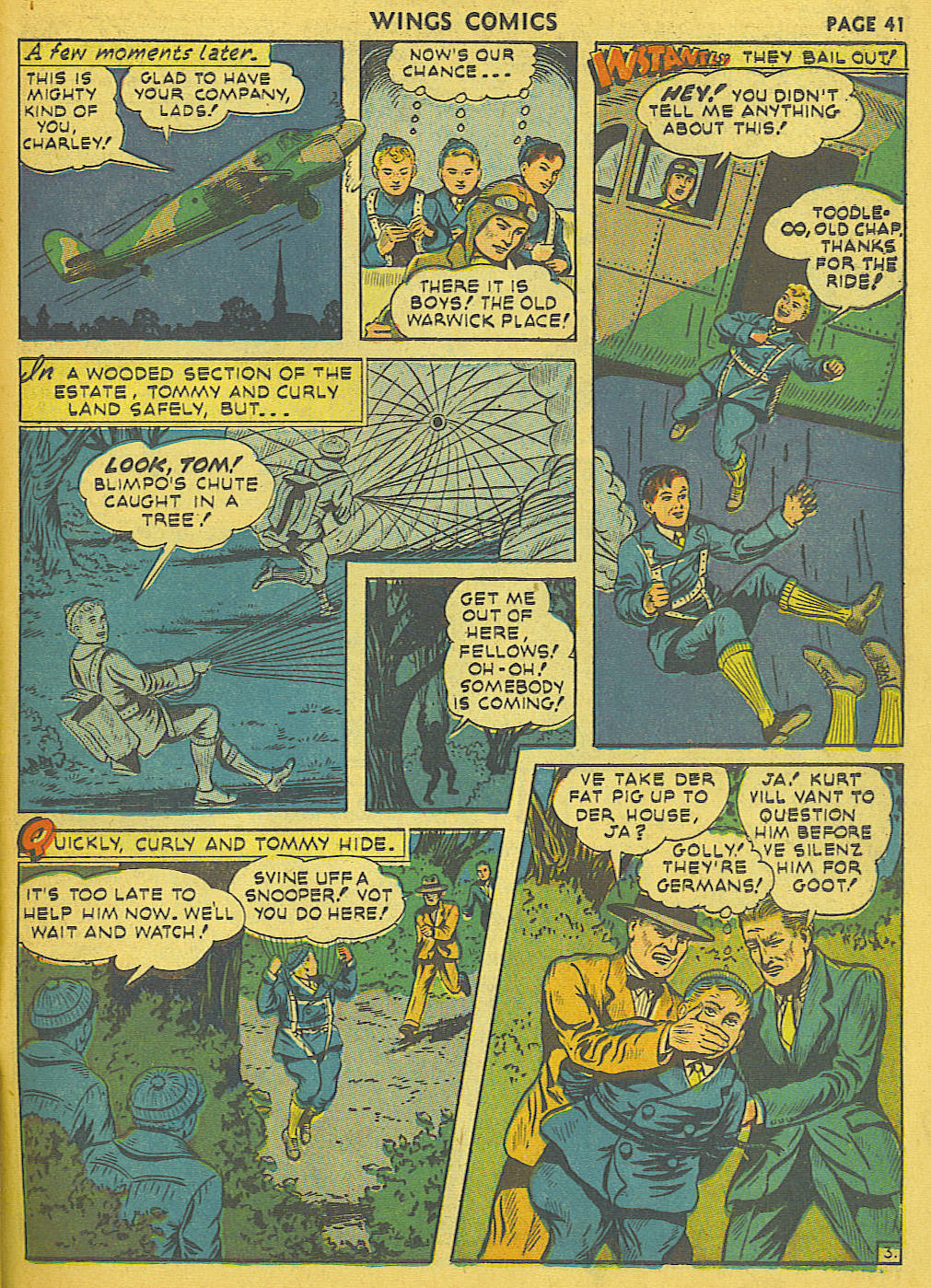 Read online Wings Comics comic -  Issue #18 - 42