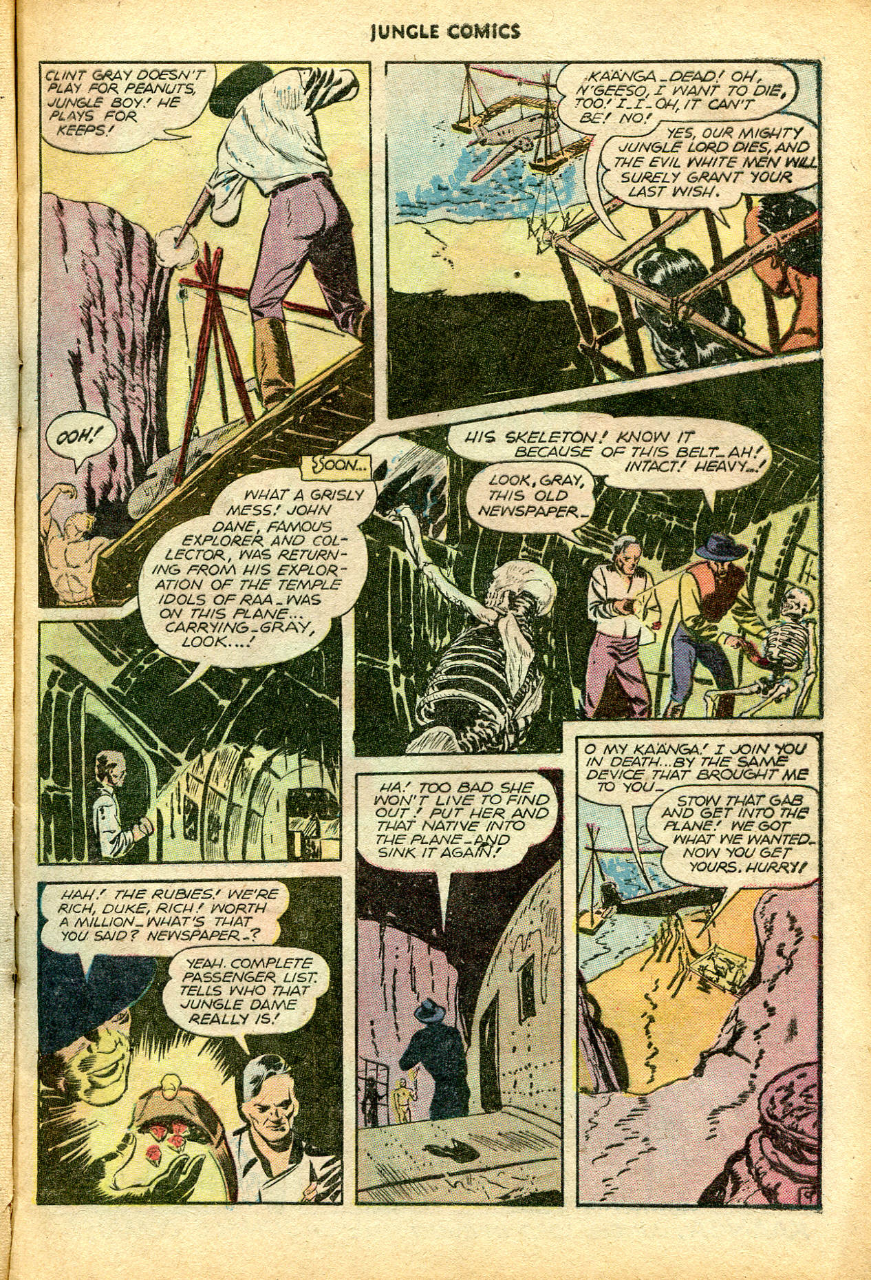 Read online Jungle Comics comic -  Issue #82 - 11