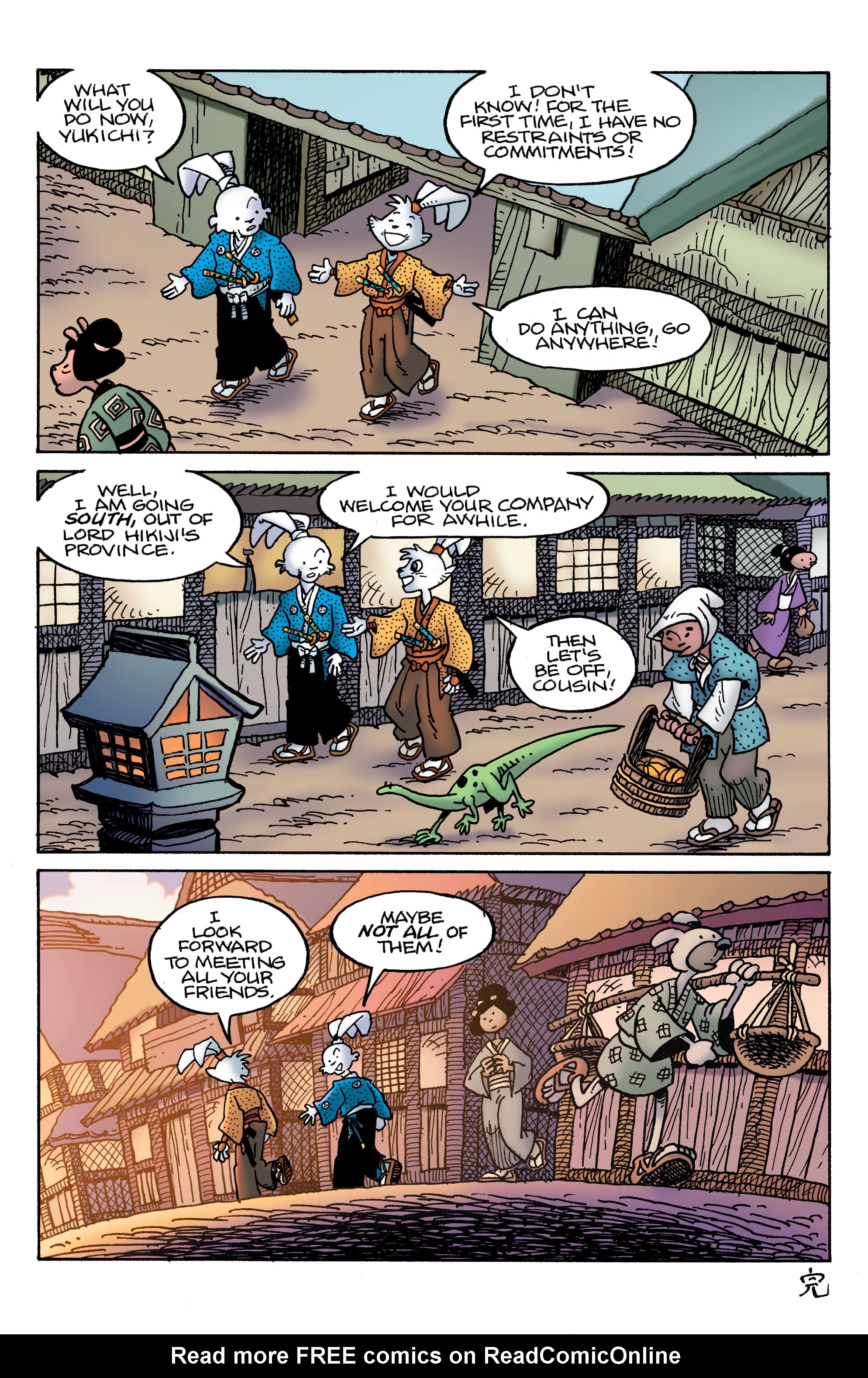 Read online Usagi Yojimbo (2019) comic -  Issue #21 - 26