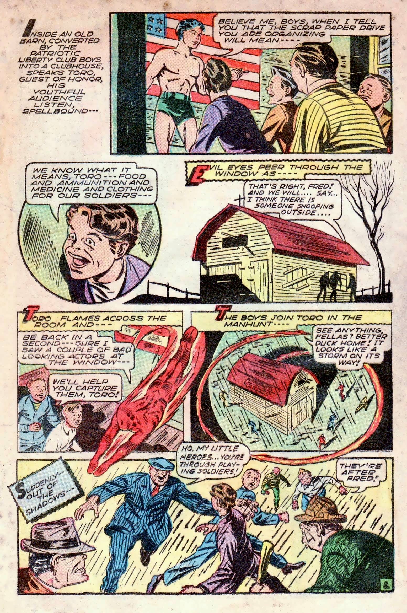 Read online The Human Torch (1940) comic -  Issue #15 - 30