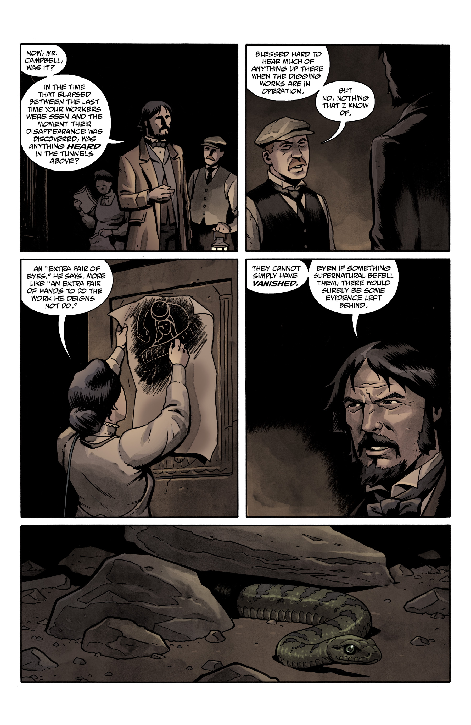 Read online Witchfinder: City of the Dead comic -  Issue #3 - 21
