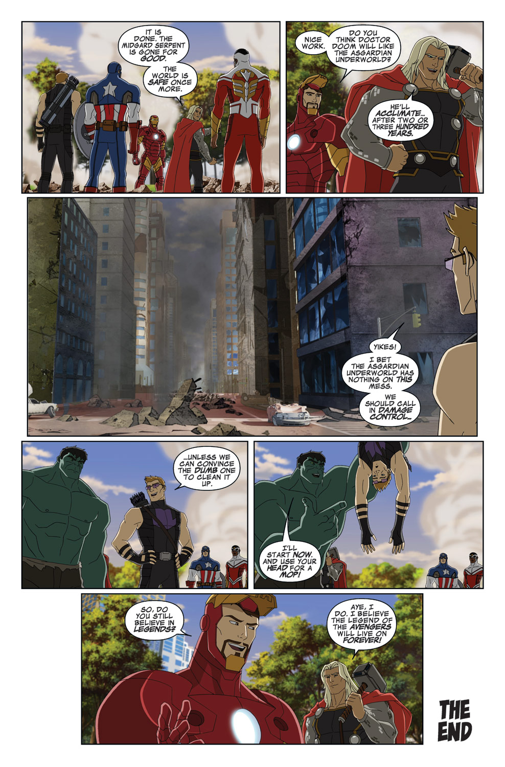 Read online Marvel Universe Avengers Assemble comic -  Issue #4 - 22