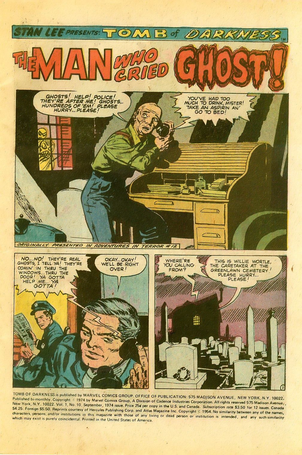 Read online Tomb of Darkness comic -  Issue #10 - 3