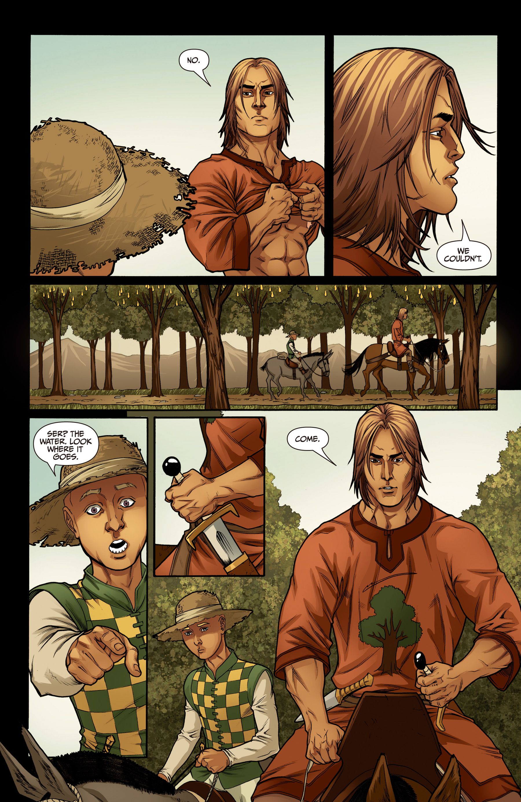Read online The Sworn Sword: The Graphic Novel comic -  Issue # Full - 71