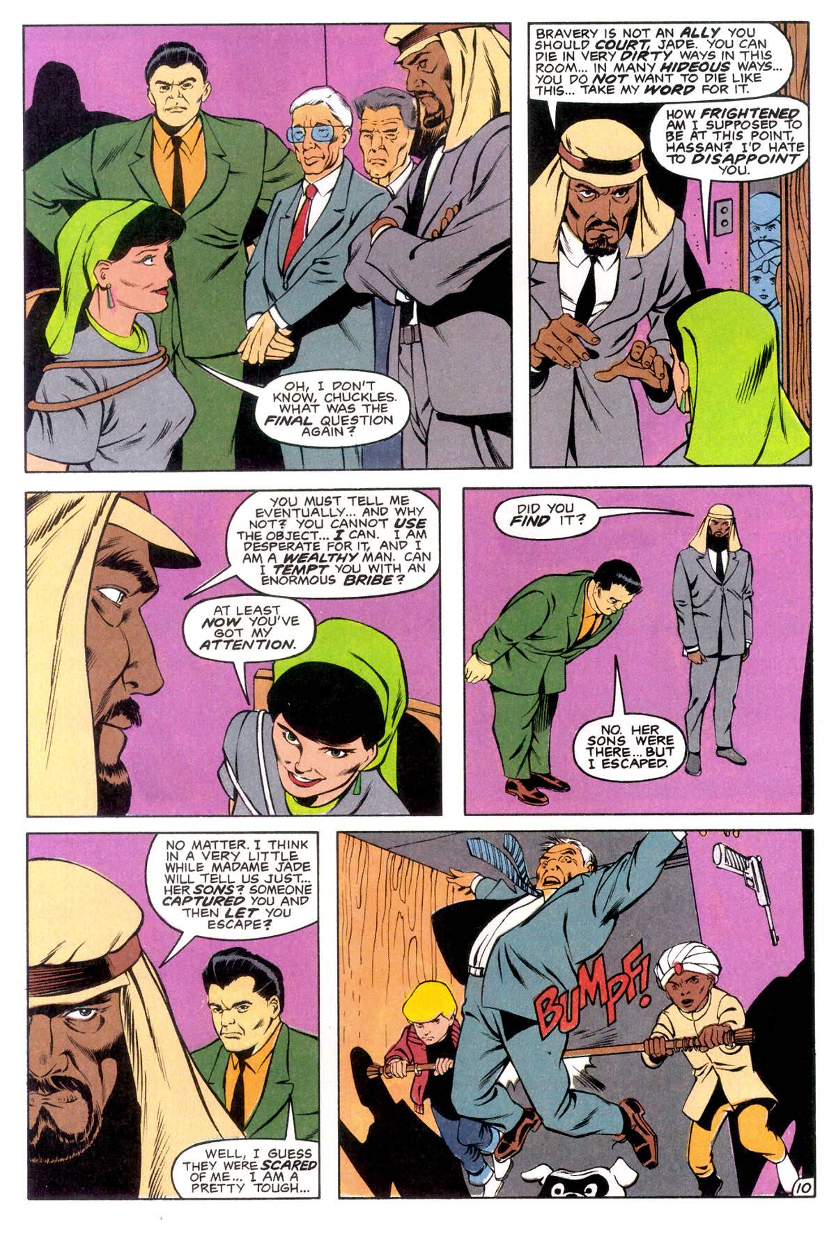 Read online Jonny Quest comic -  Issue #5 - 12