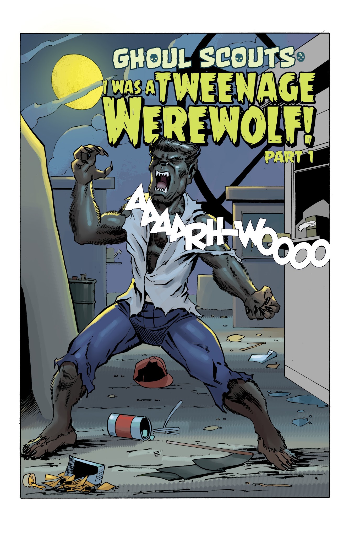 Read online Ghoul Scouts: I Was A Tweenage Werewolf! comic -  Issue #1 - 6