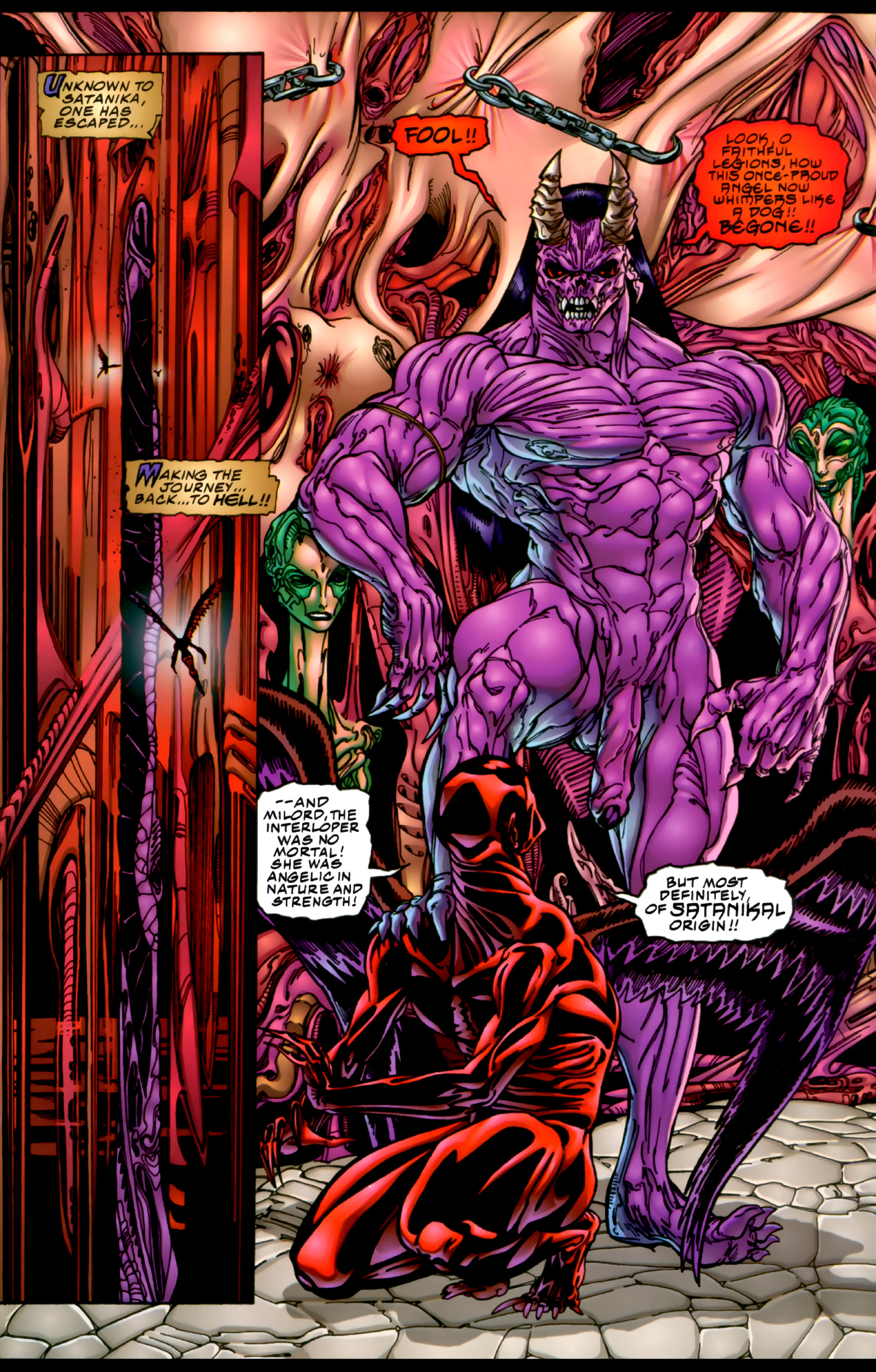 Read online Satanika comic -  Issue #2 - 22