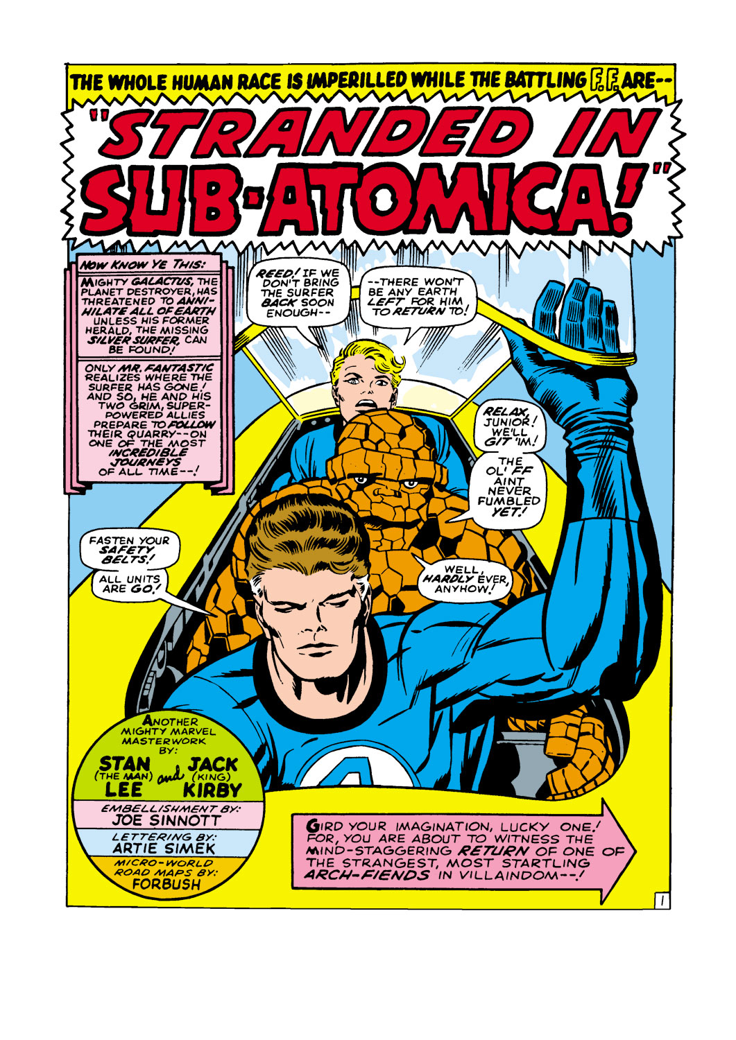 Read online Fantastic Four (1961) comic -  Issue #76 - 2