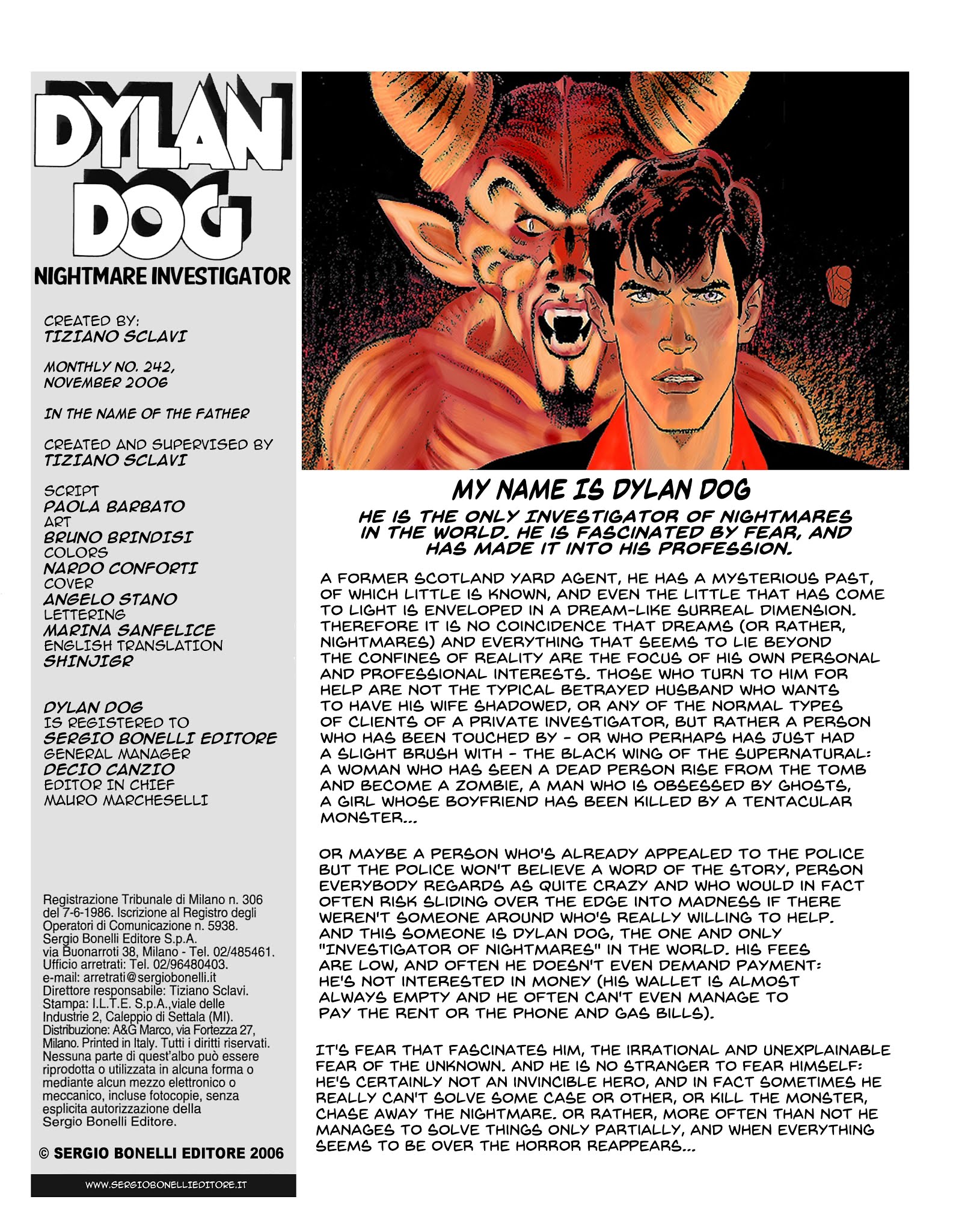 Read online Dylan Dog (1986) comic -  Issue #242 - 3