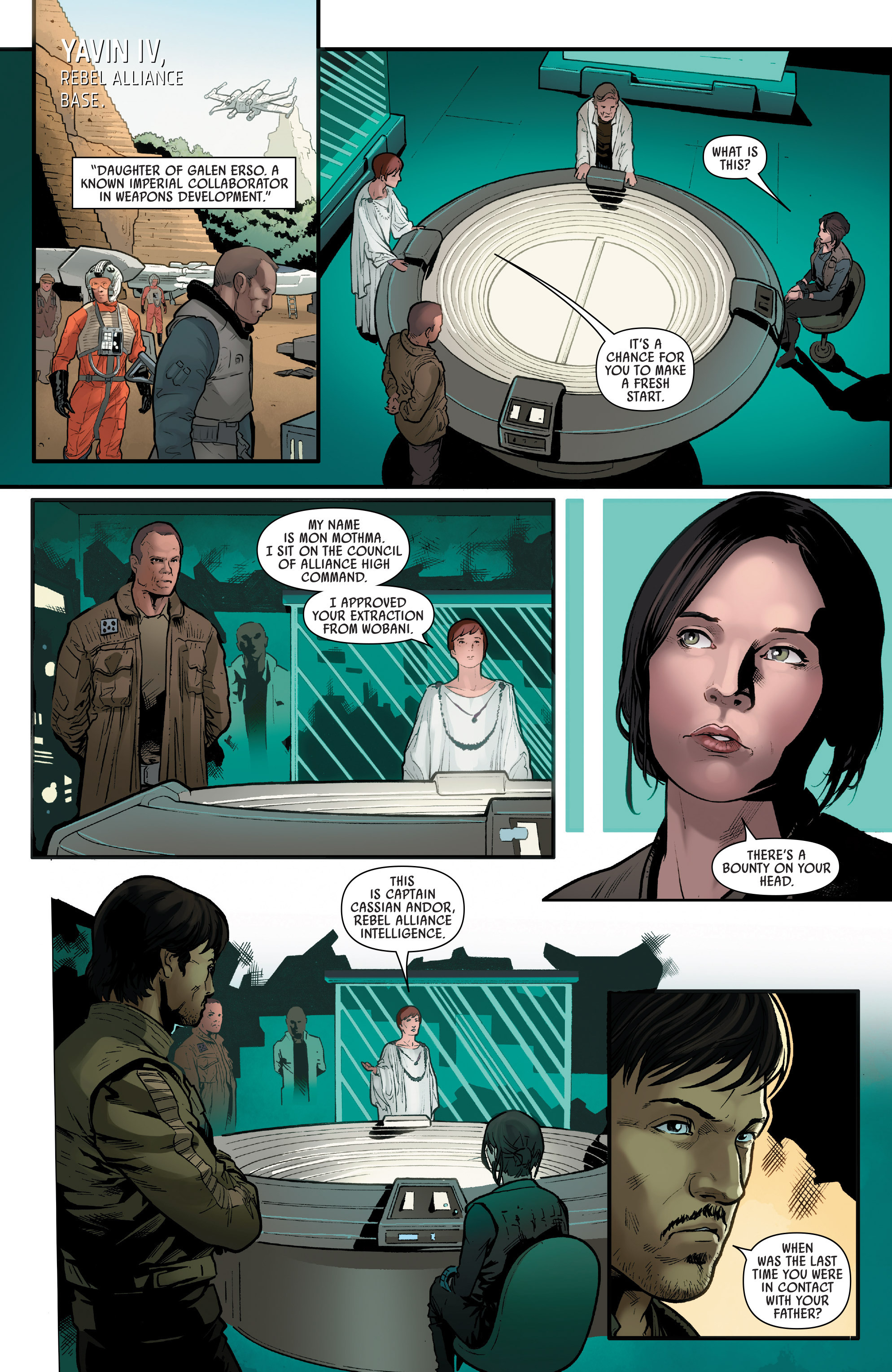Read online Star Wars: Rogue One Adaptation comic -  Issue #1 - 21