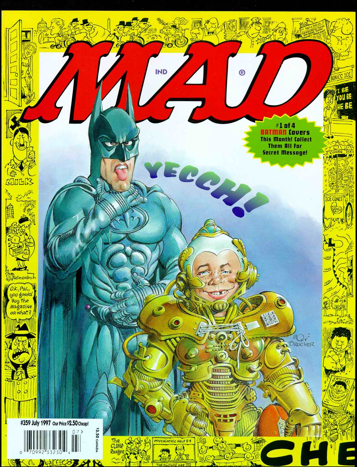 Read online MAD comic -  Issue #359 - 1