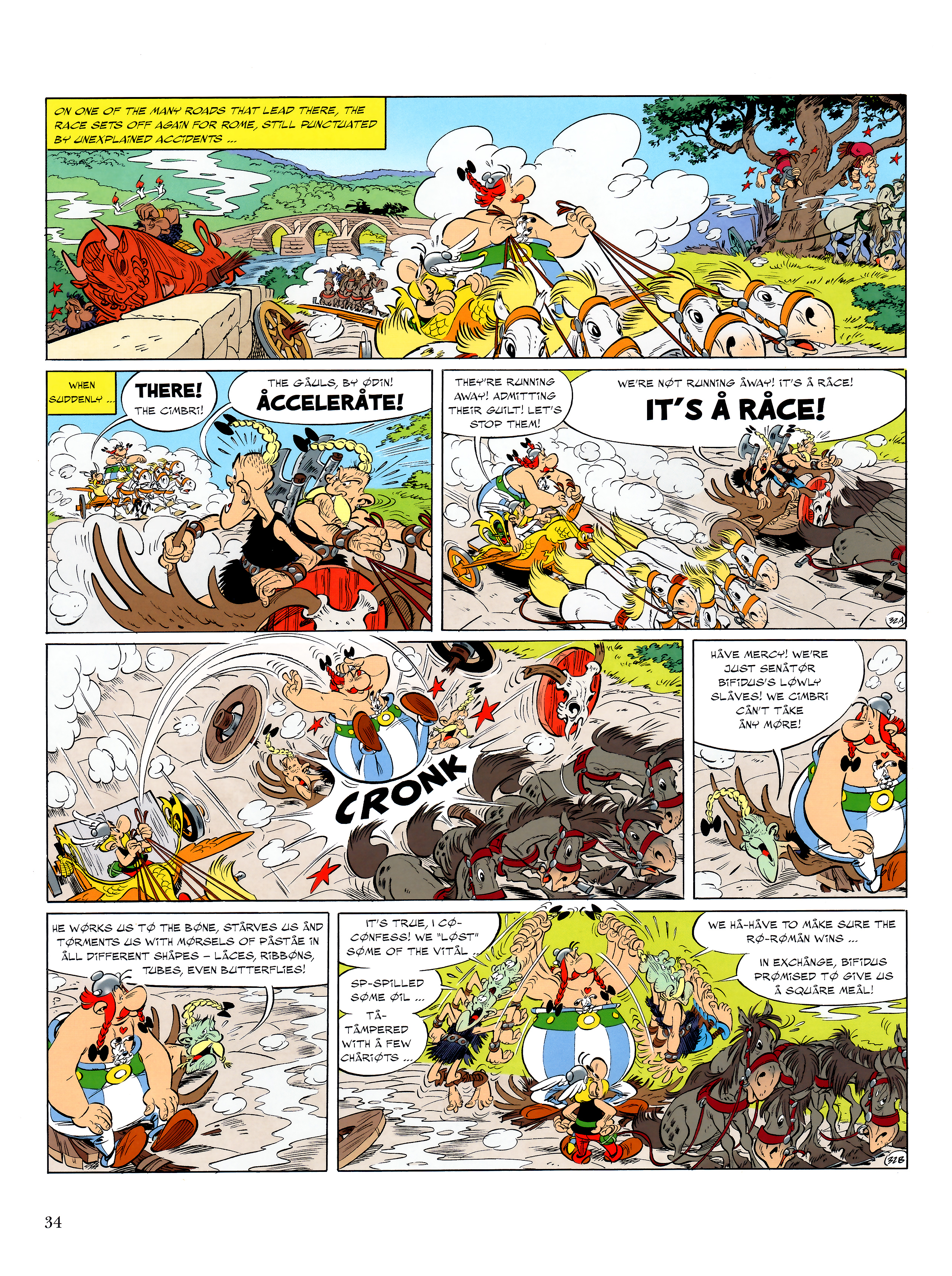 Read online Asterix comic -  Issue #37 - 35