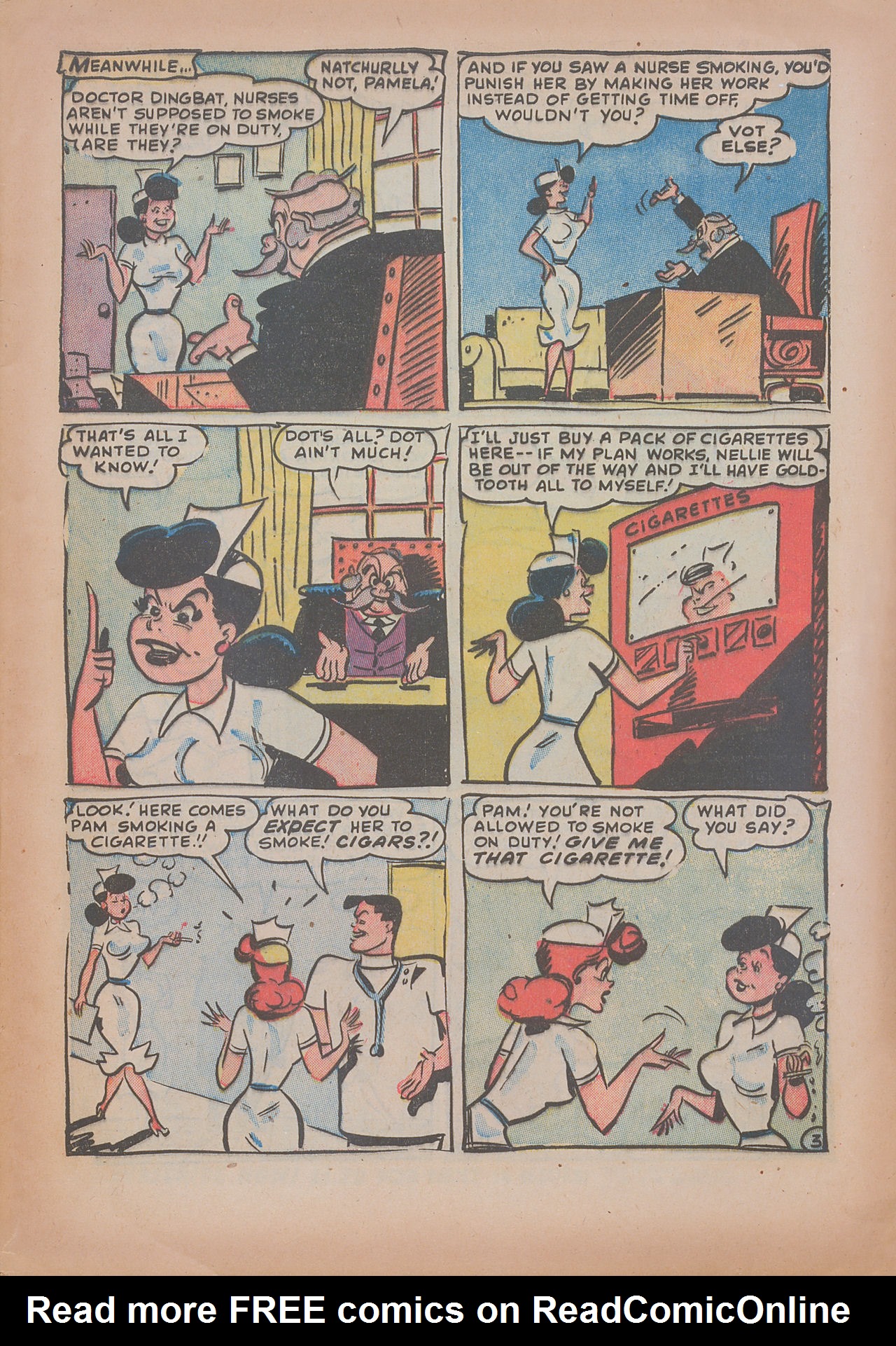 Read online Nellie The Nurse (1945) comic -  Issue #31 - 5