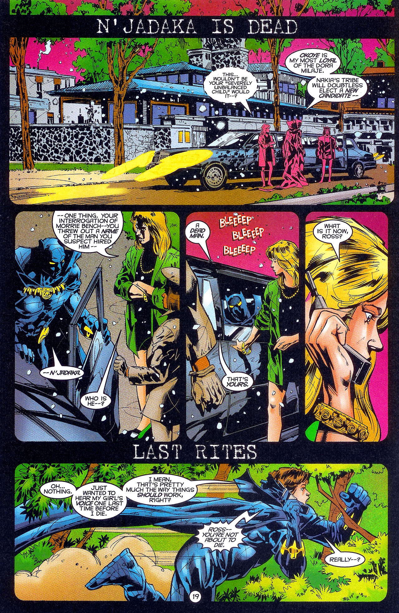 Read online Black Panther (1998) comic -  Issue #15 - 21