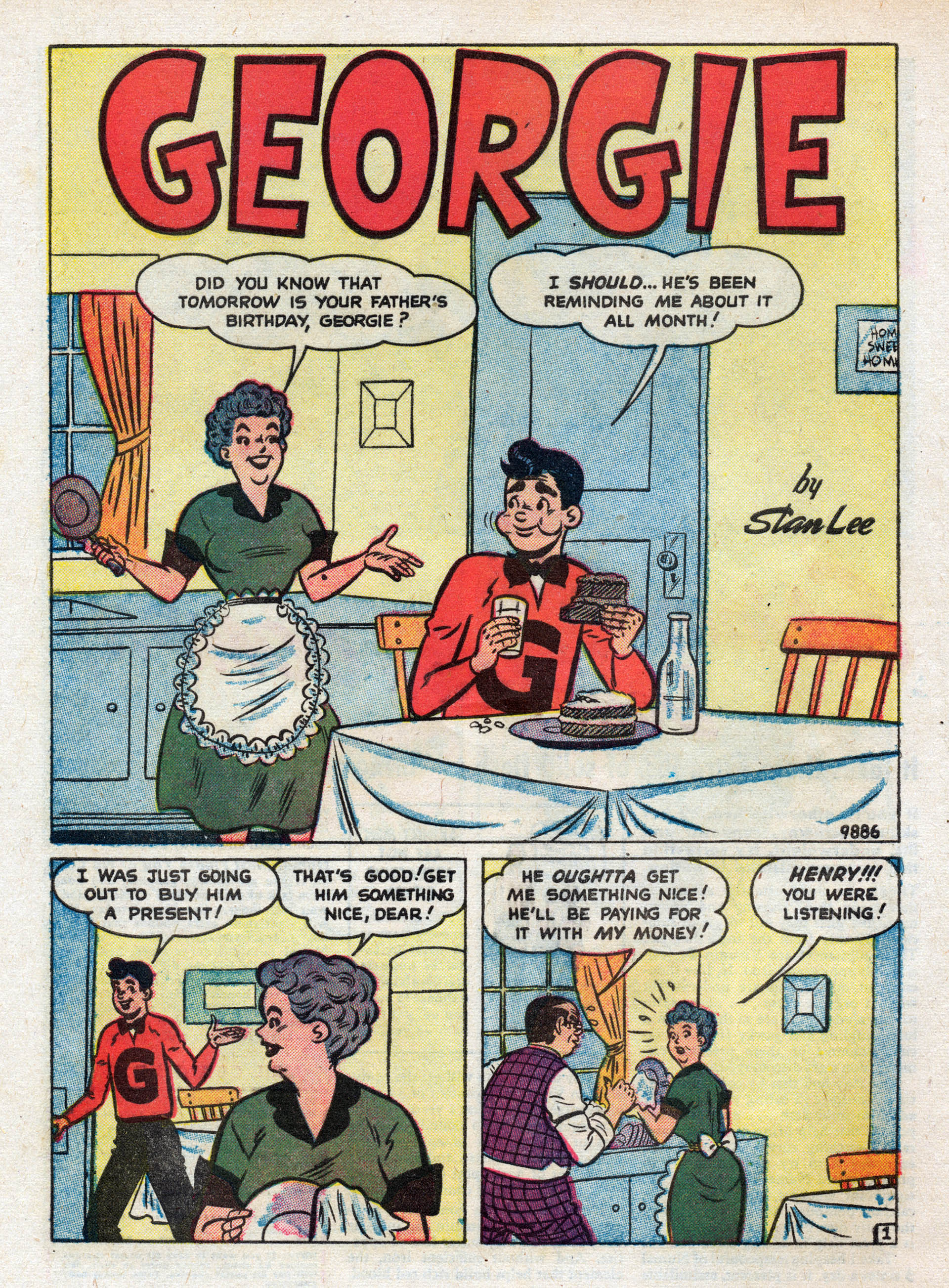 Read online Georgie Comics (1949) comic -  Issue #37 - 10