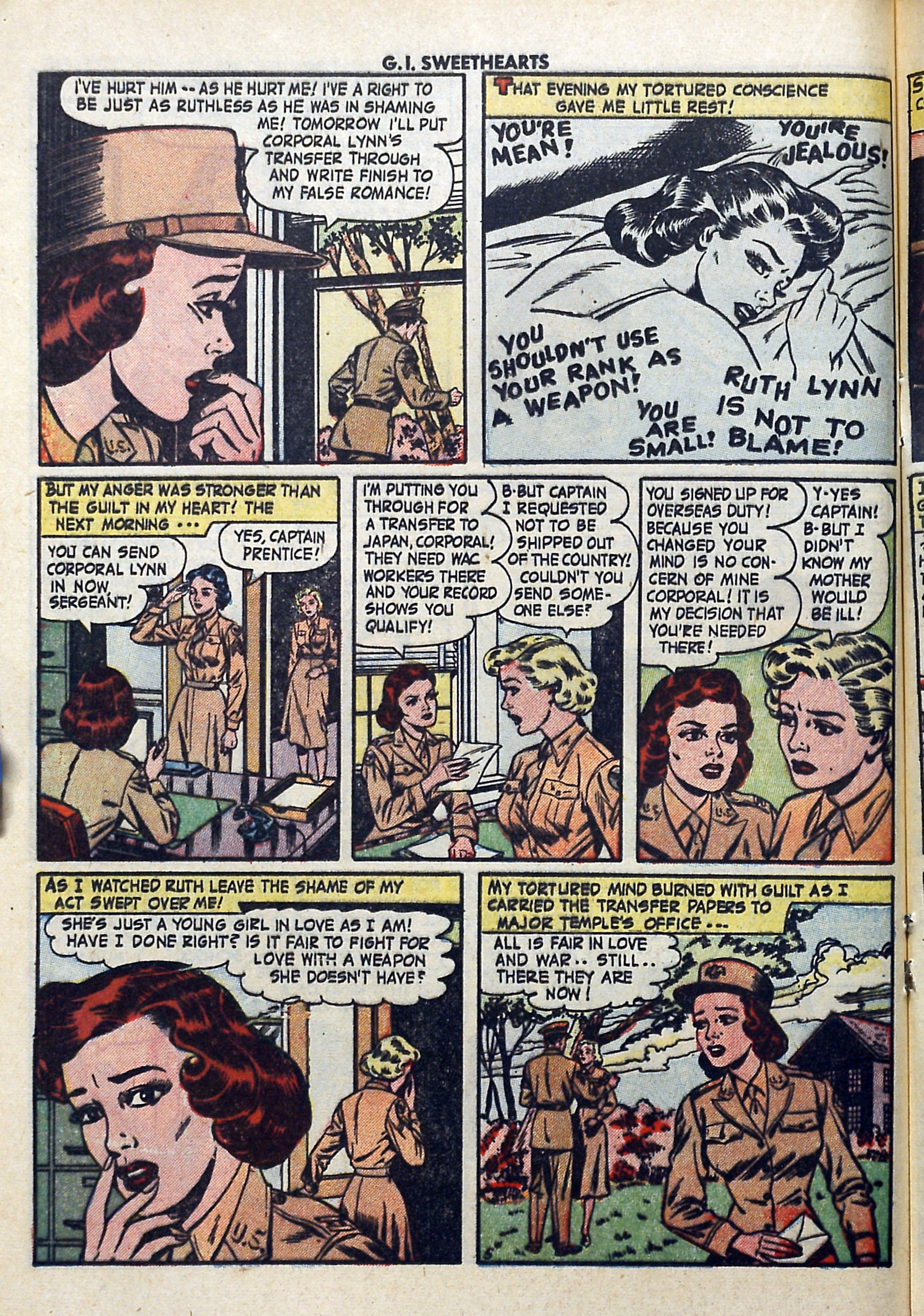 Read online G.I. Sweethearts comic -  Issue #33 - 16