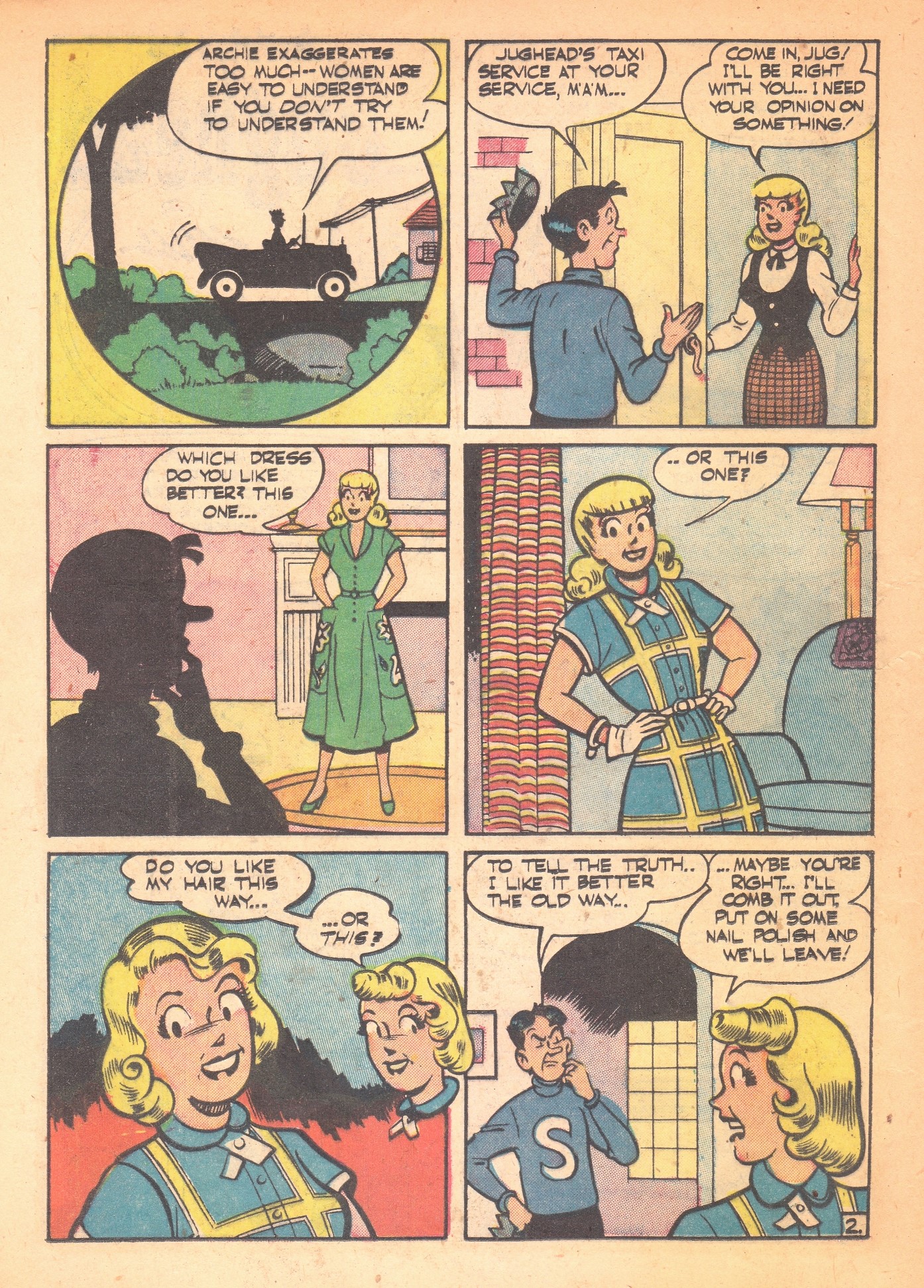 Read online Archie's Pal Jughead comic -  Issue #10 - 20