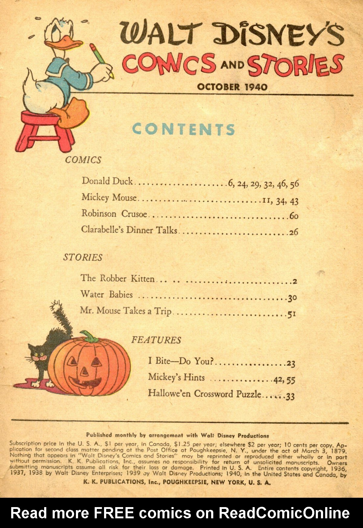 Read online Walt Disney's Comics and Stories comic -  Issue #1 - 2