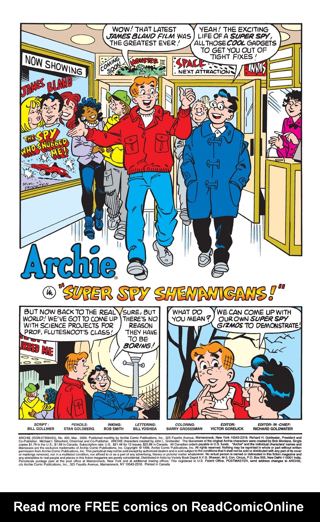 Read online Archie (1960) comic -  Issue #493 - 2